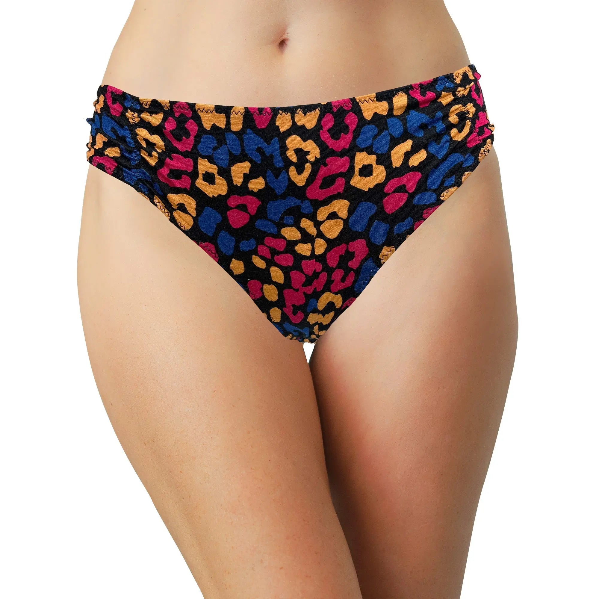 Colorful Leopard Print Modal Bikini - Be Bliss Boutique
