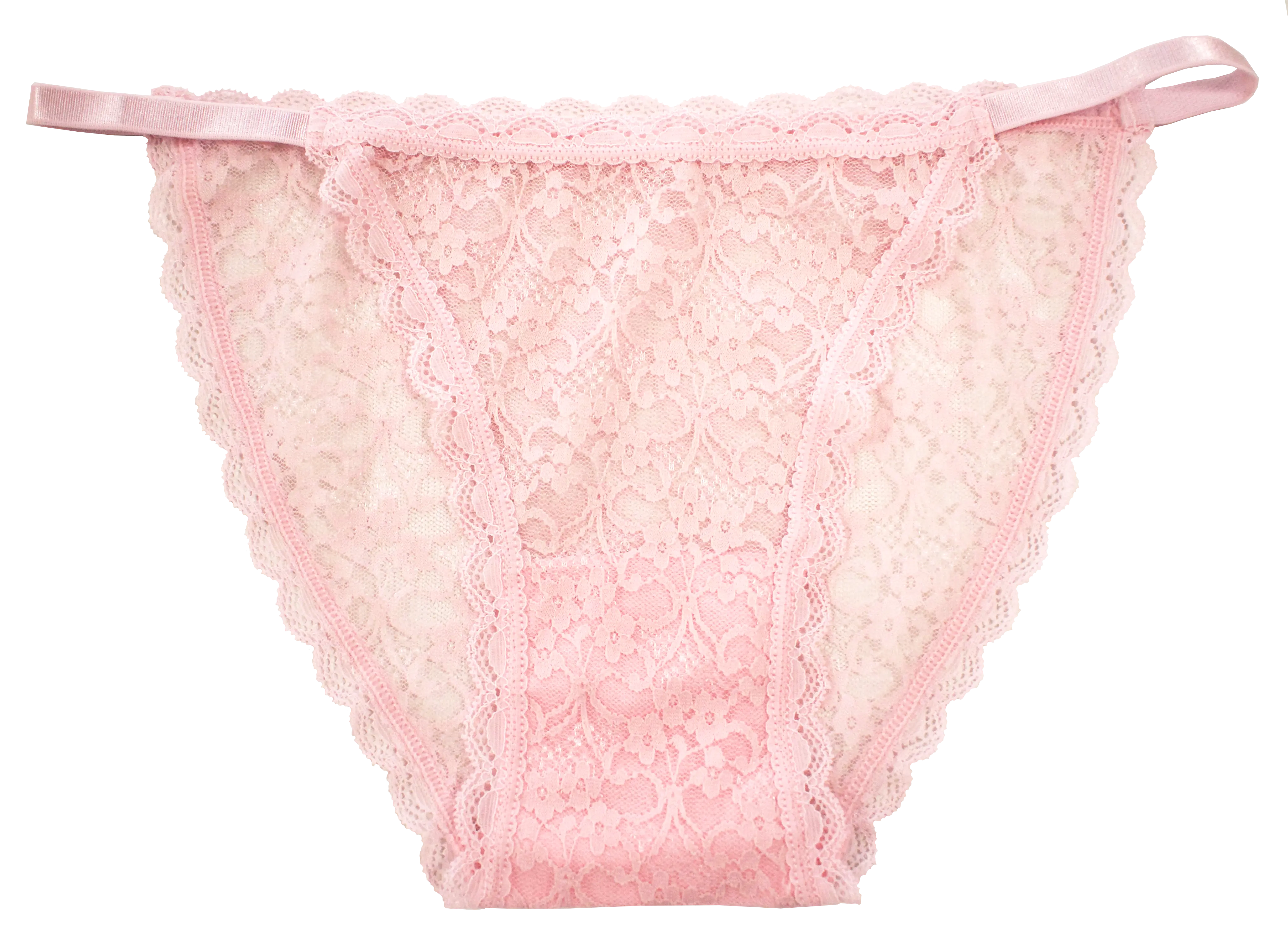 Lace Bikini With Elastic, XS-2X - Be Bliss Boutique