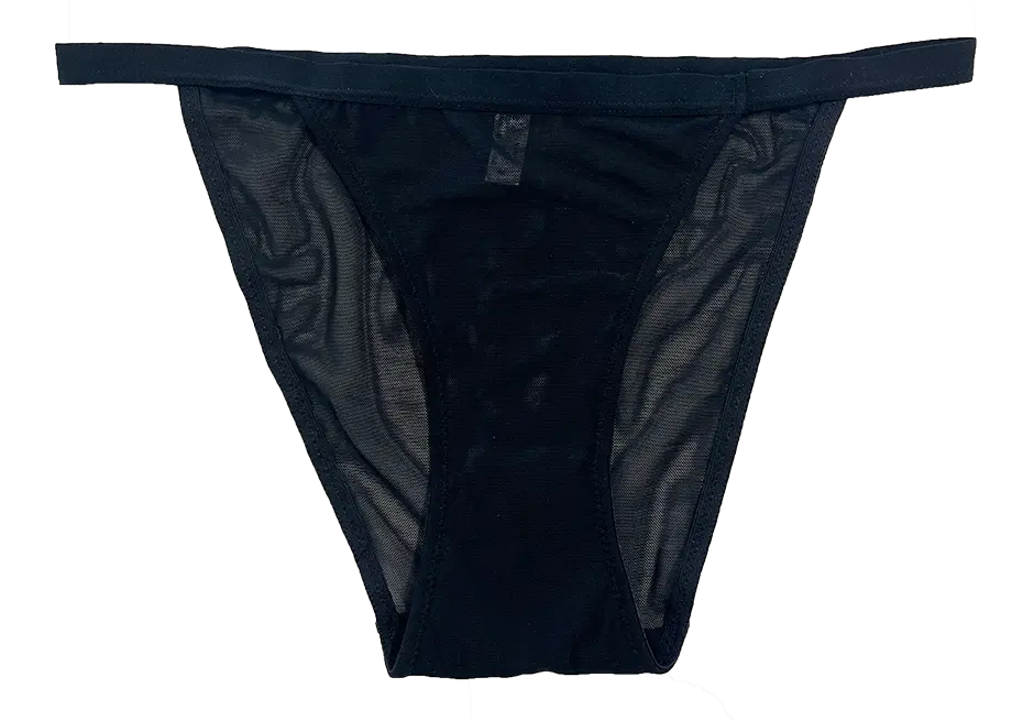 Mesh Bikini with Elastic Waist, XS-2X - Be Bliss Boutique