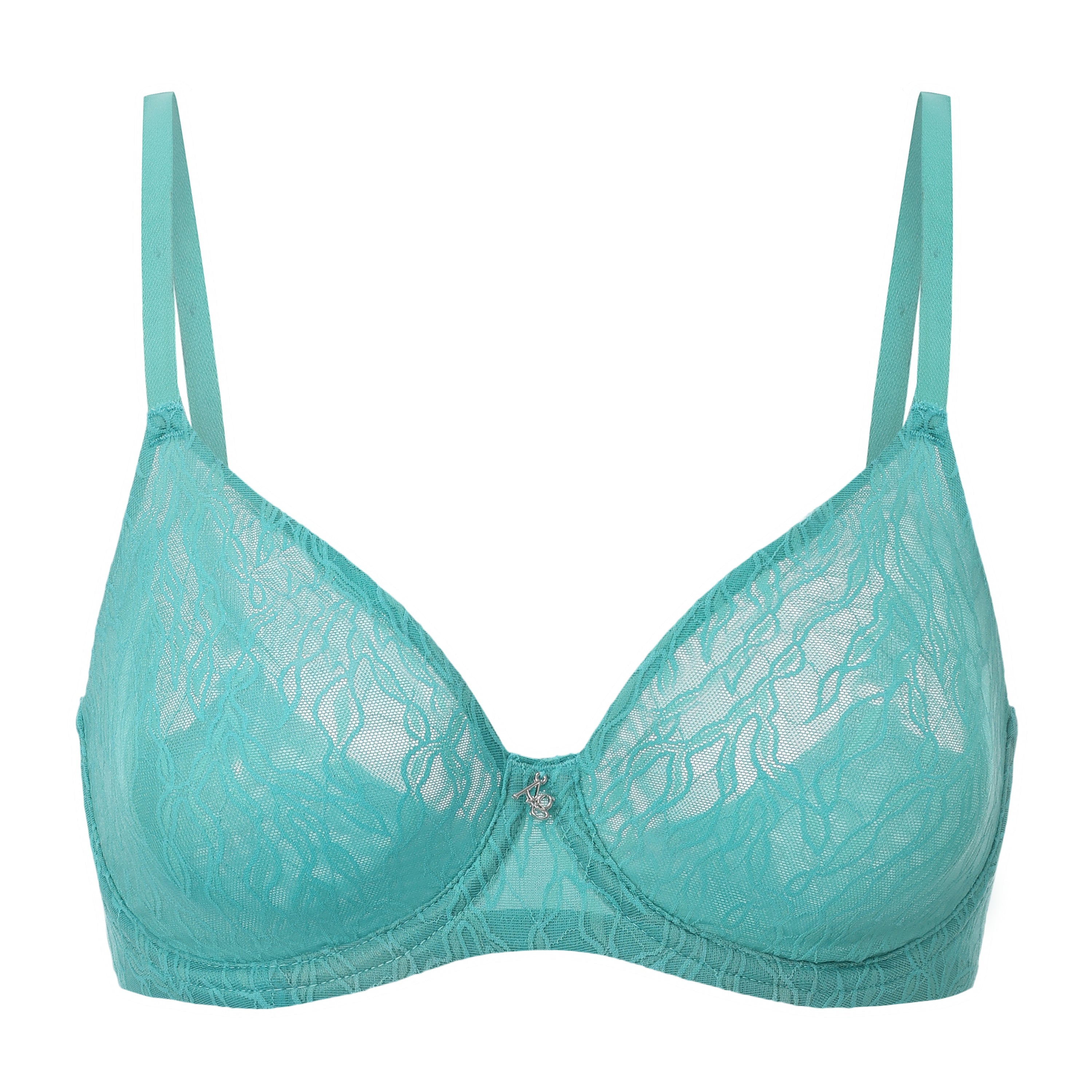 Julie Molded Lace & Mesh T Shirt Bra - Be Bliss Boutique