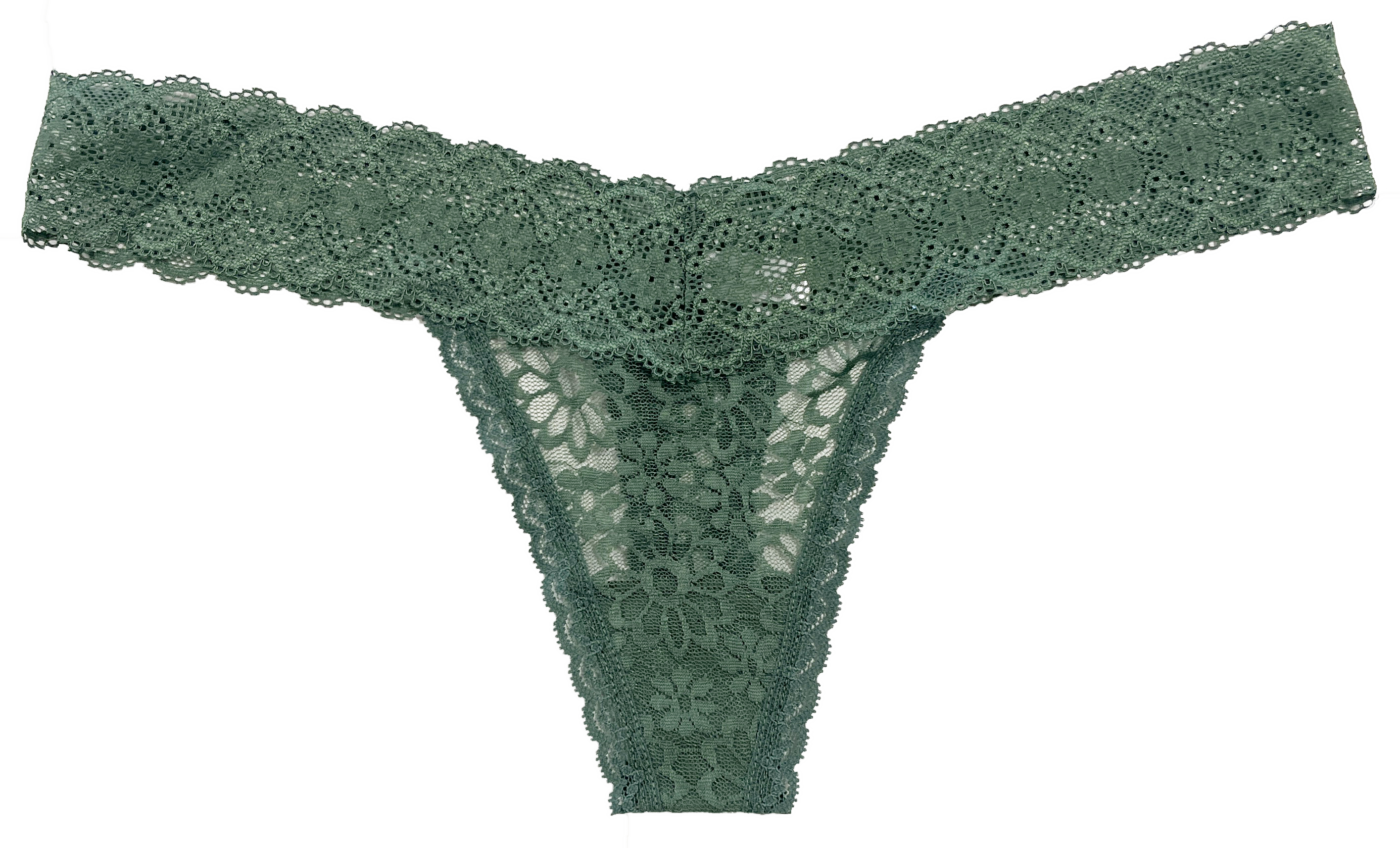 V-Front Lace Thong - Be Bliss Boutique