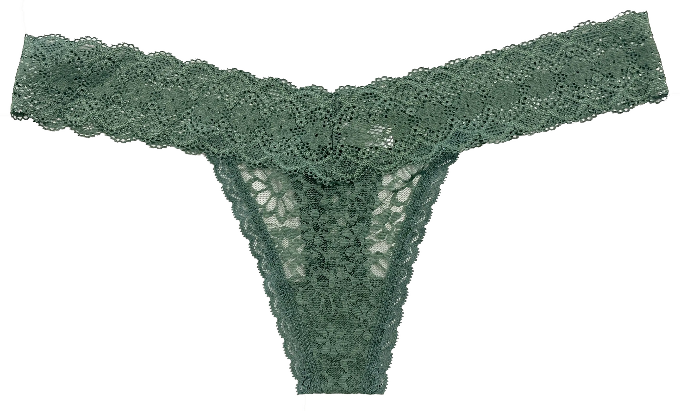 V-Front Lace Thong - Be Bliss Boutique