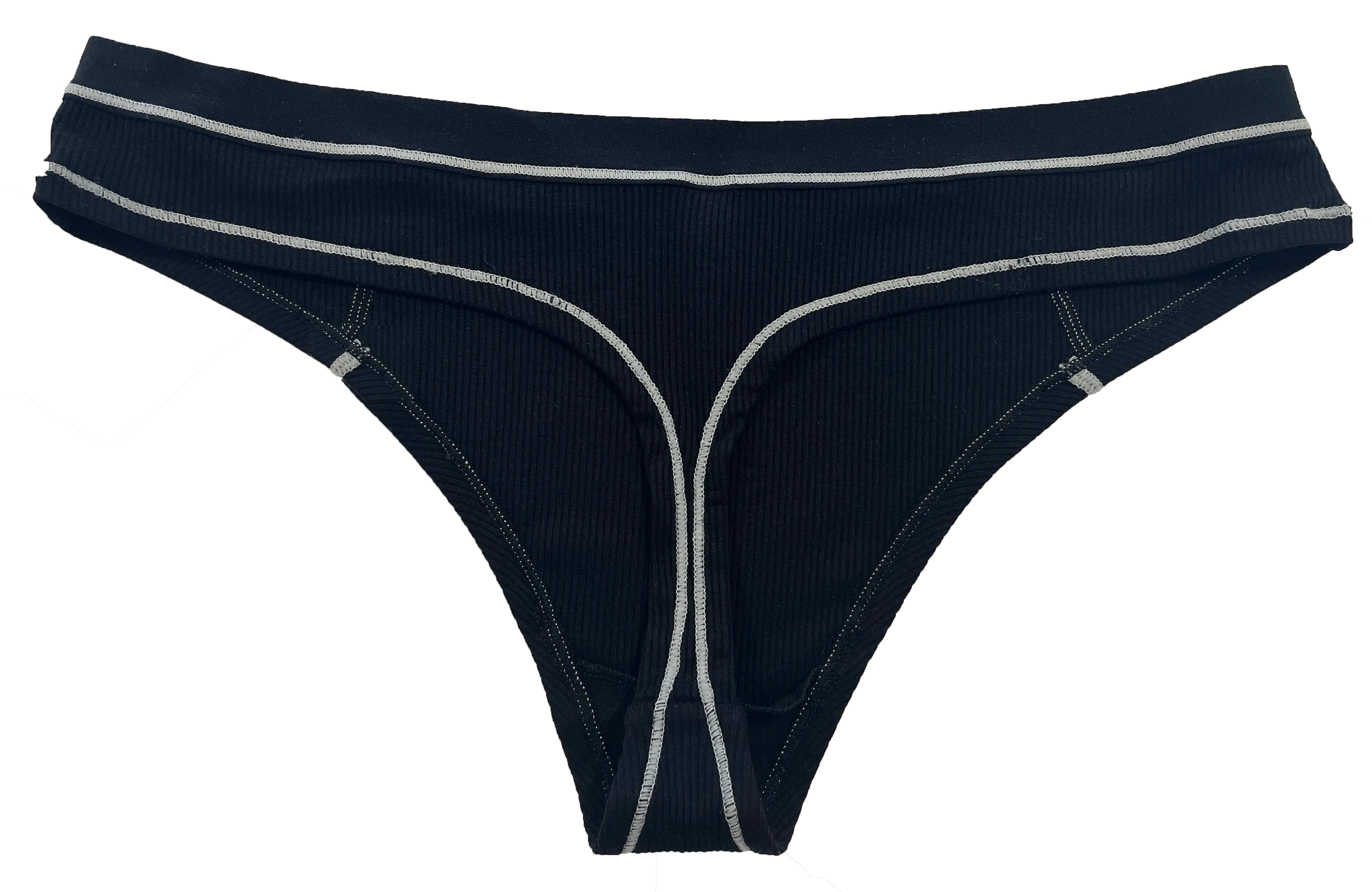 Modal Thong with Contrast Stitch - Be Bliss Boutique