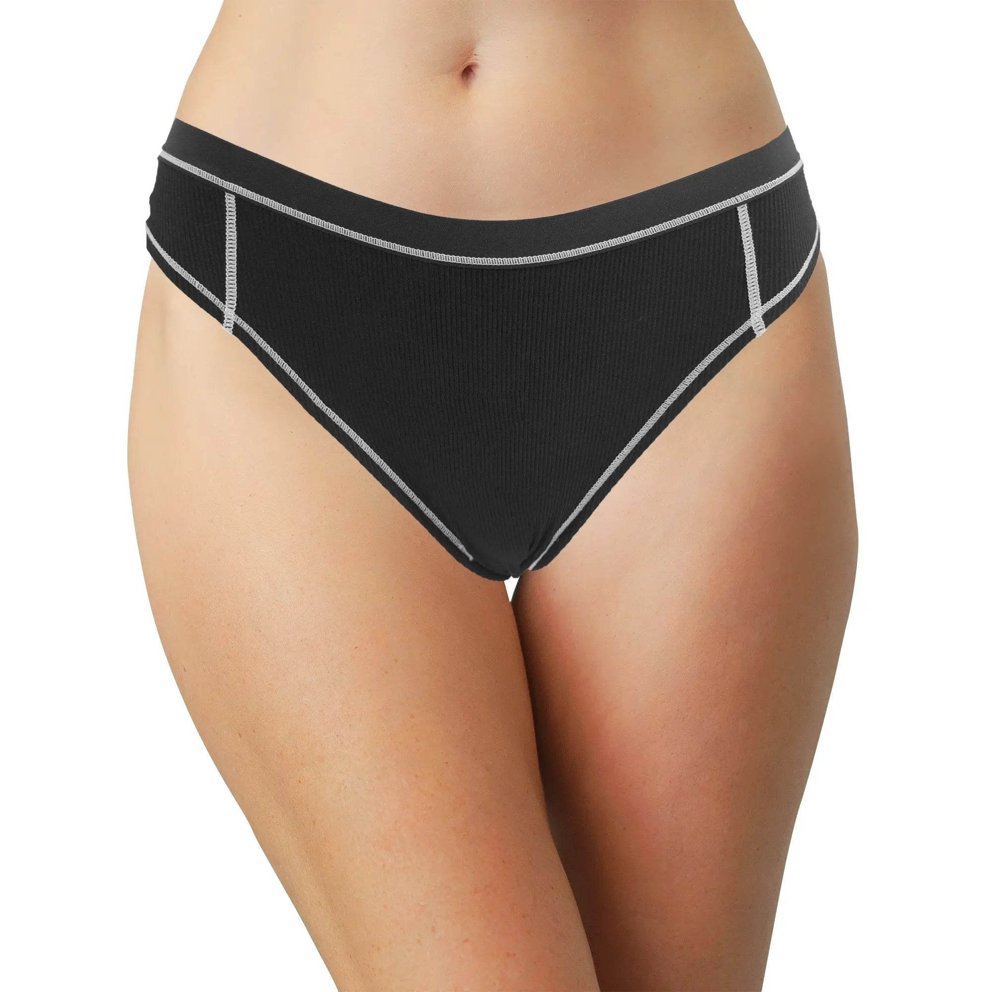 Modal Thong with Contrast Stitch - Be Bliss Boutique