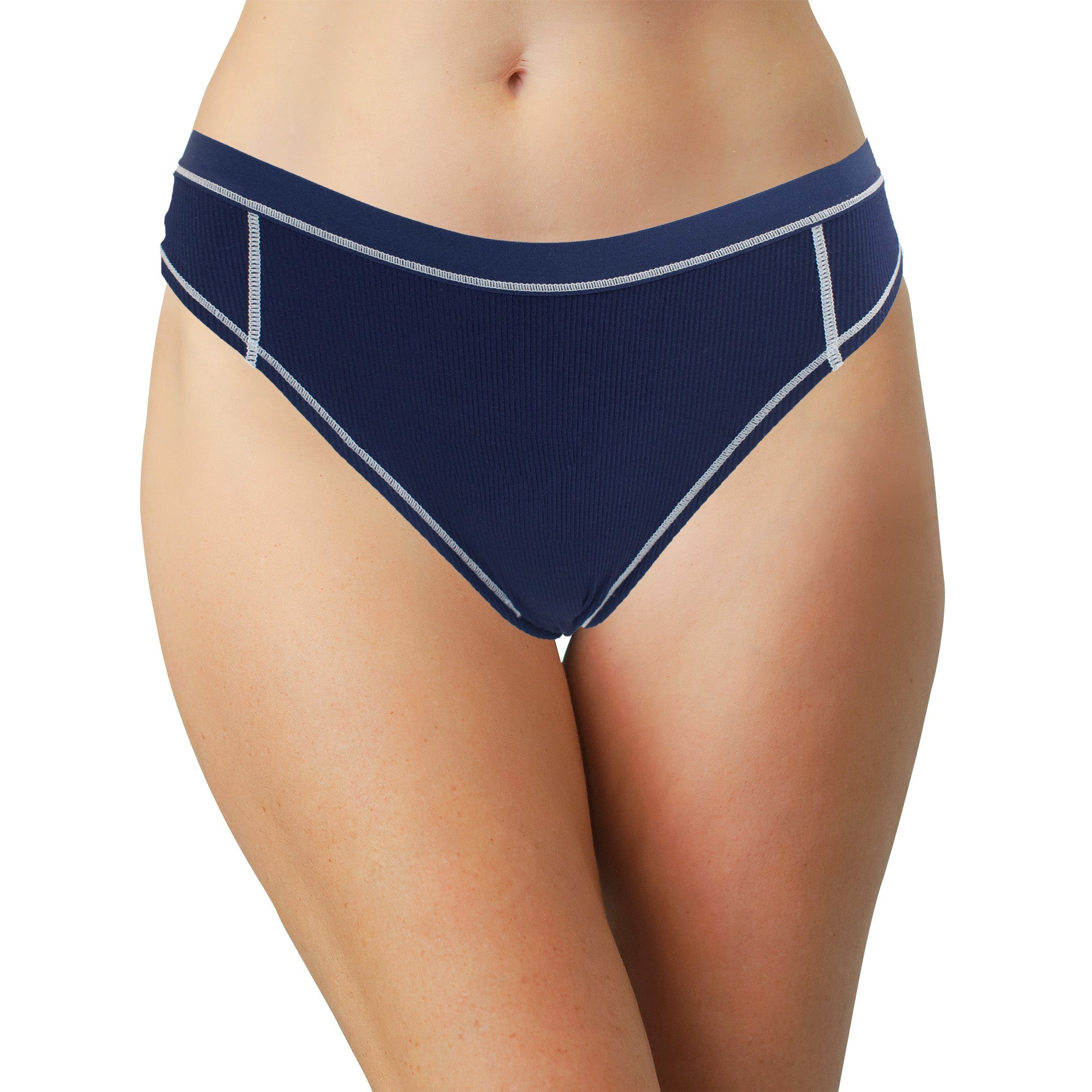 Modal Thong with Contrast Stitch - Be Bliss Boutique
