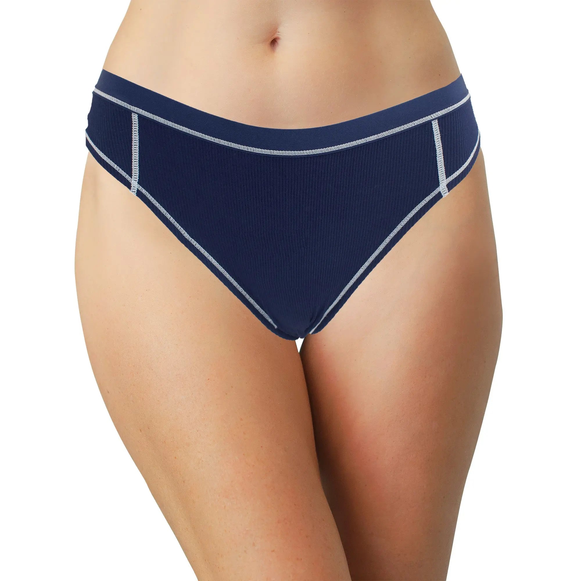 Modal Thong with Contrast Stitch - Be Bliss Boutique