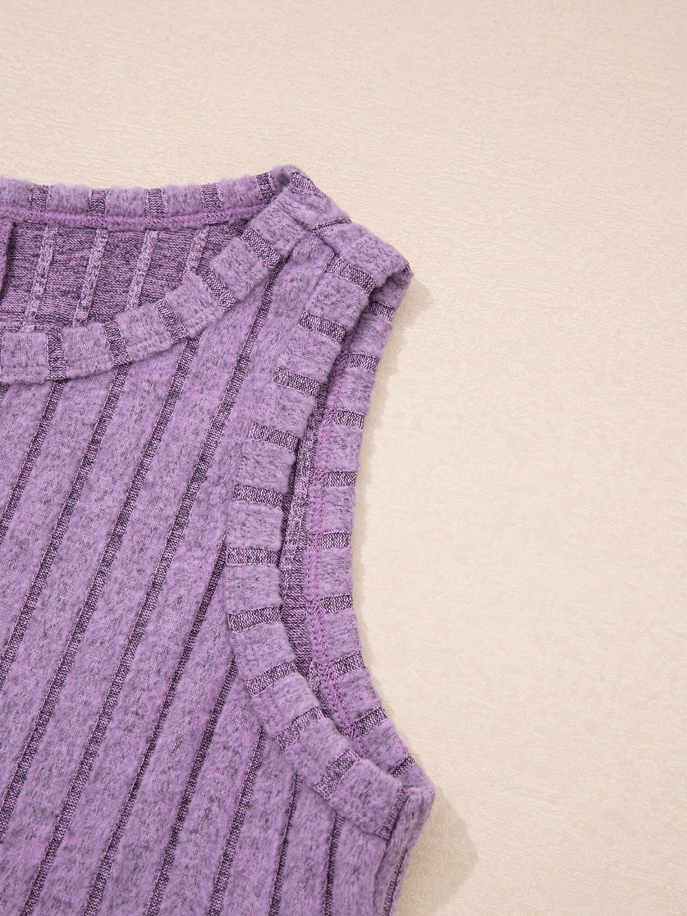 Slim Mineral Wash Ribbed Tank Top - Be Bliss Boutique