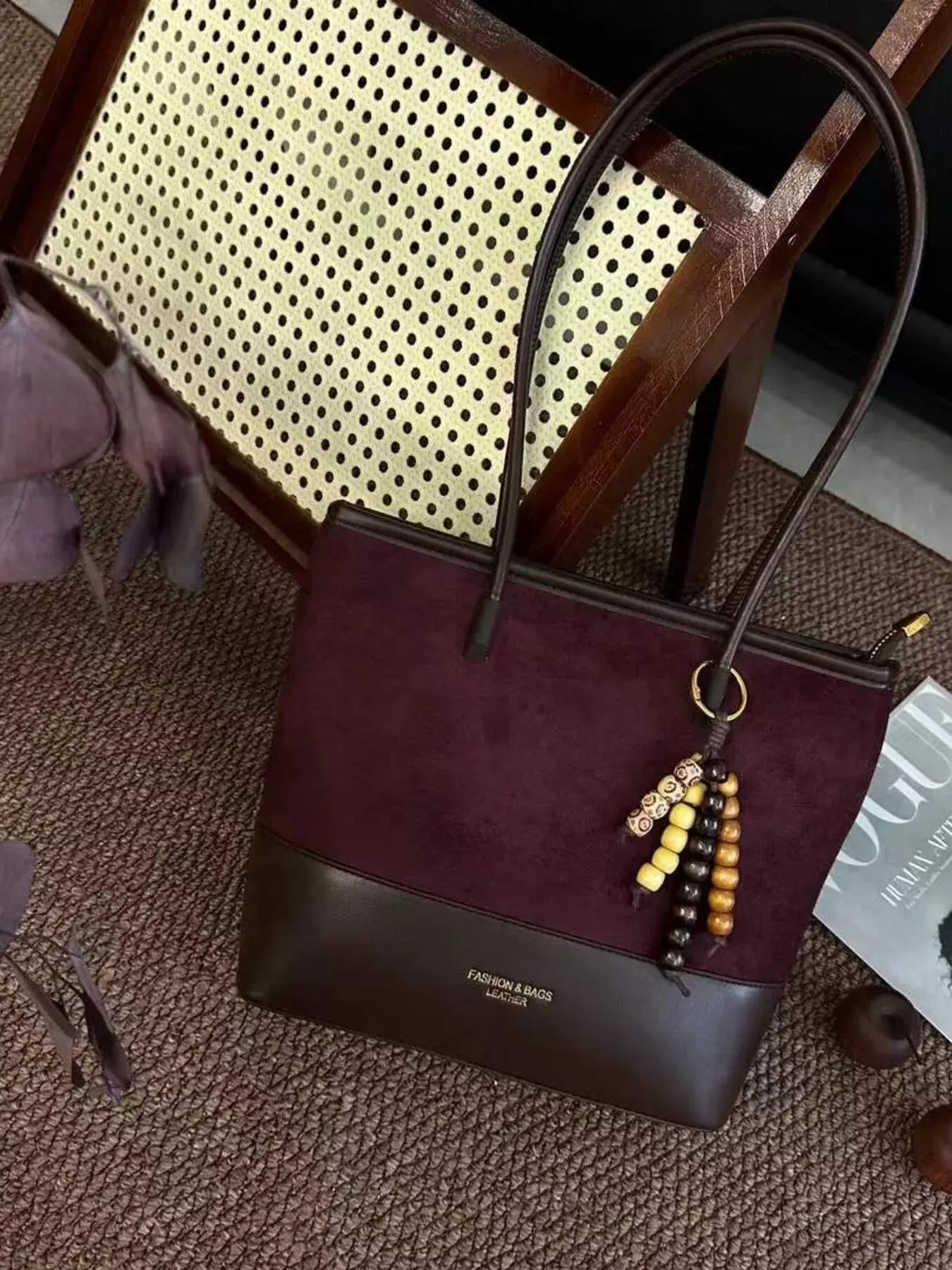 Color Block Shoulder Bag - Be Bliss Boutique