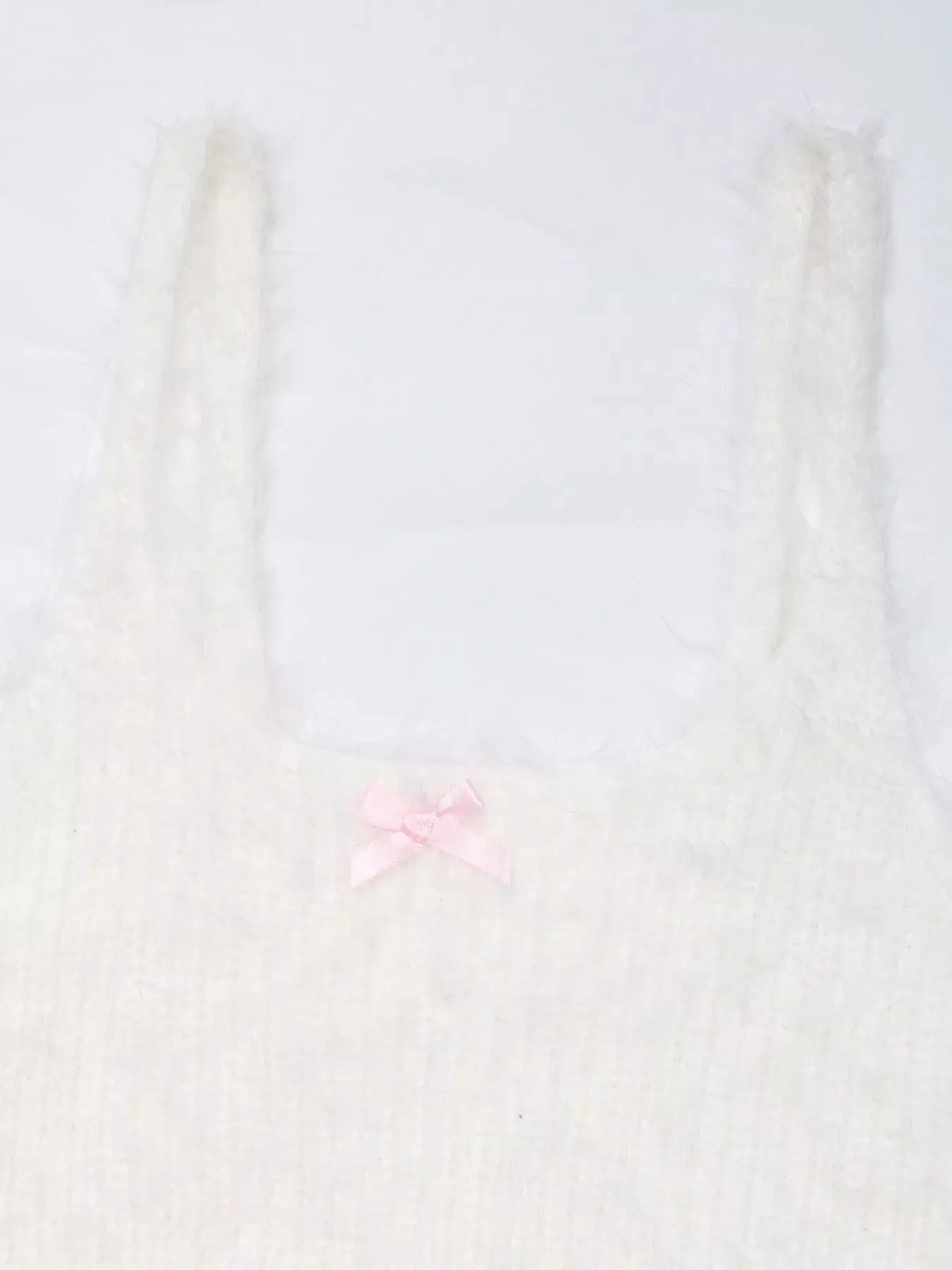 Cropped Bow Scoop Neck Camisole - Be Bliss Boutique