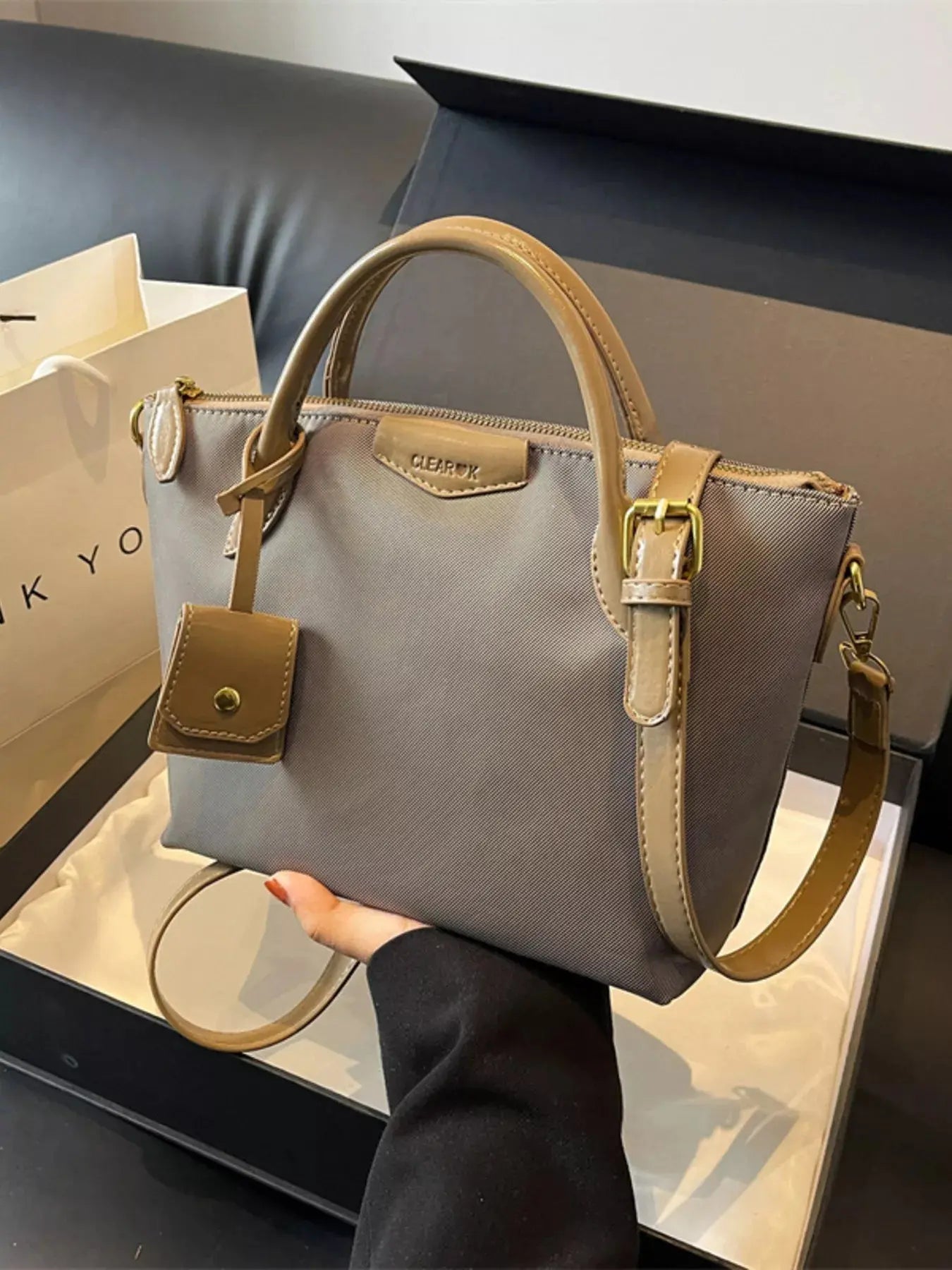 Top Handle Crossbody Bag - Be Bliss Boutique