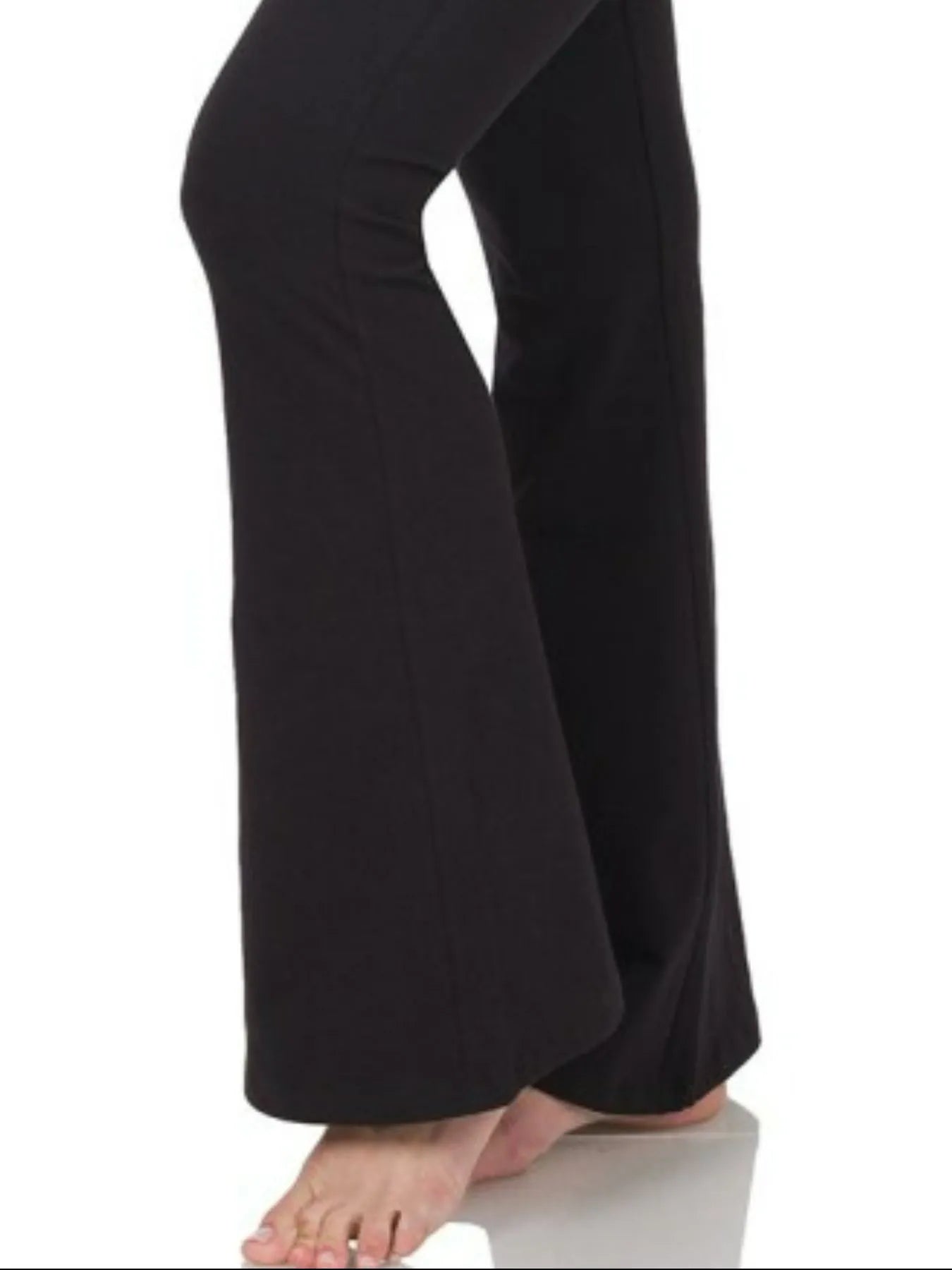 Zenana Wide Waistband Yoga Flare Pants - Be Bliss Boutique