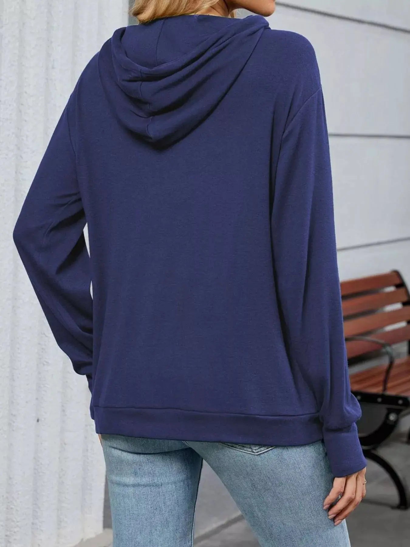 Mama Bear Drawstring Womens Long Sleeve Hoodie - Be Bliss Boutique