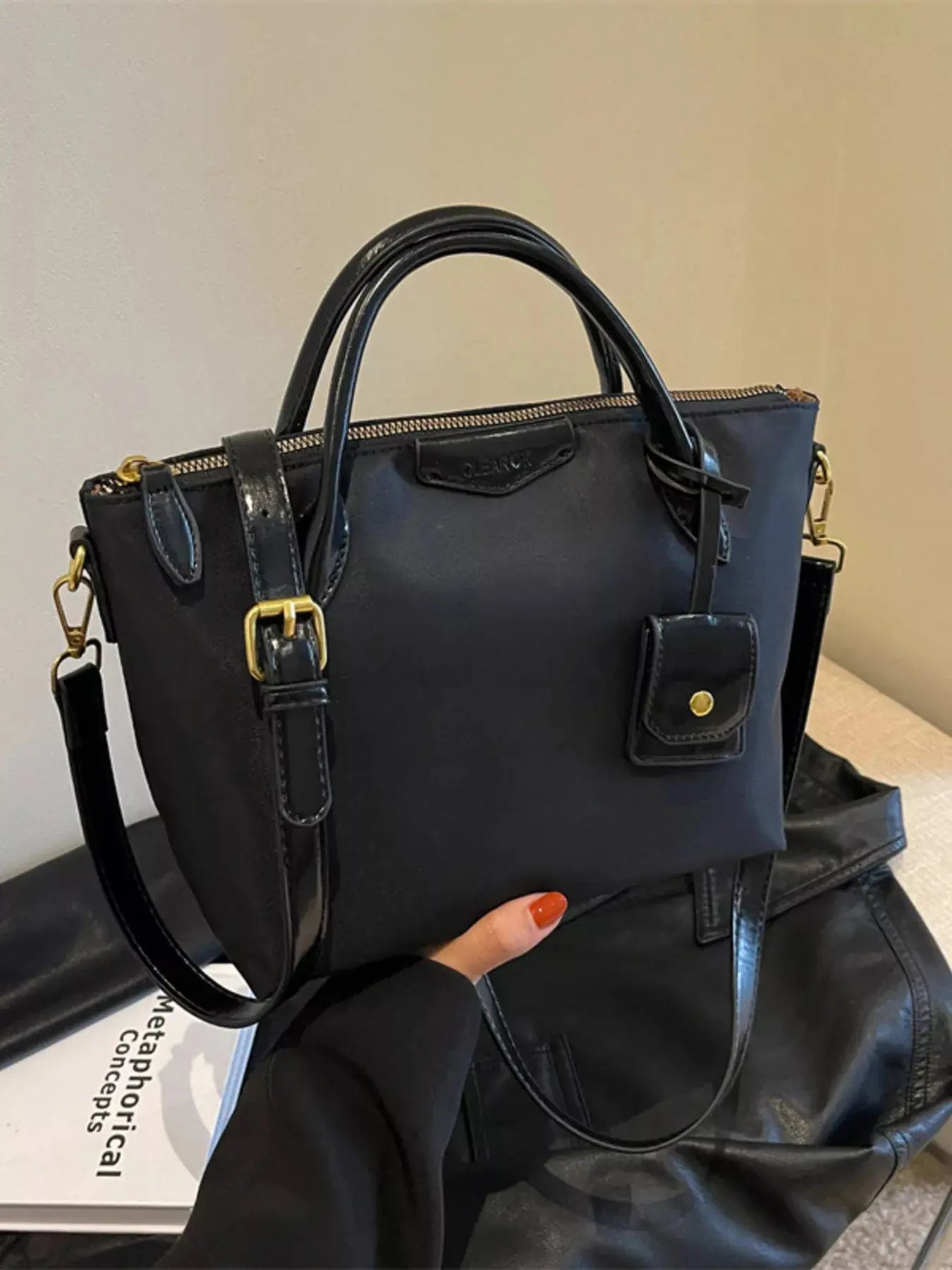 Top Handle Crossbody Bag - Be Bliss Boutique