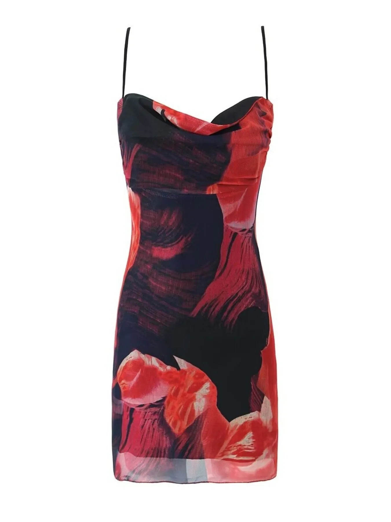 Printed Bodycon Cami Dress - Be Bliss Boutique