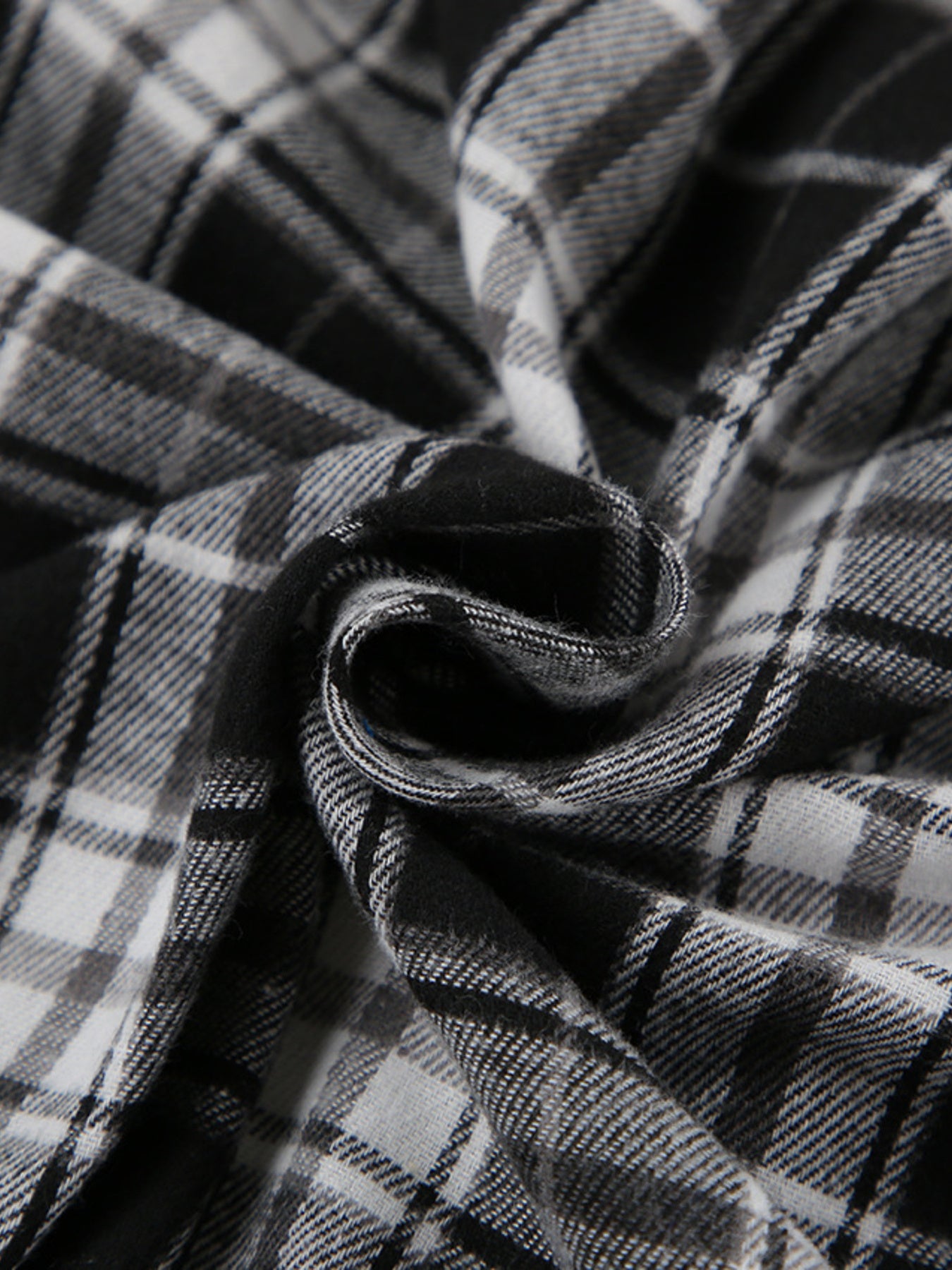 Black Oversized Plaid Button Up Shirt - Be Bliss Boutique