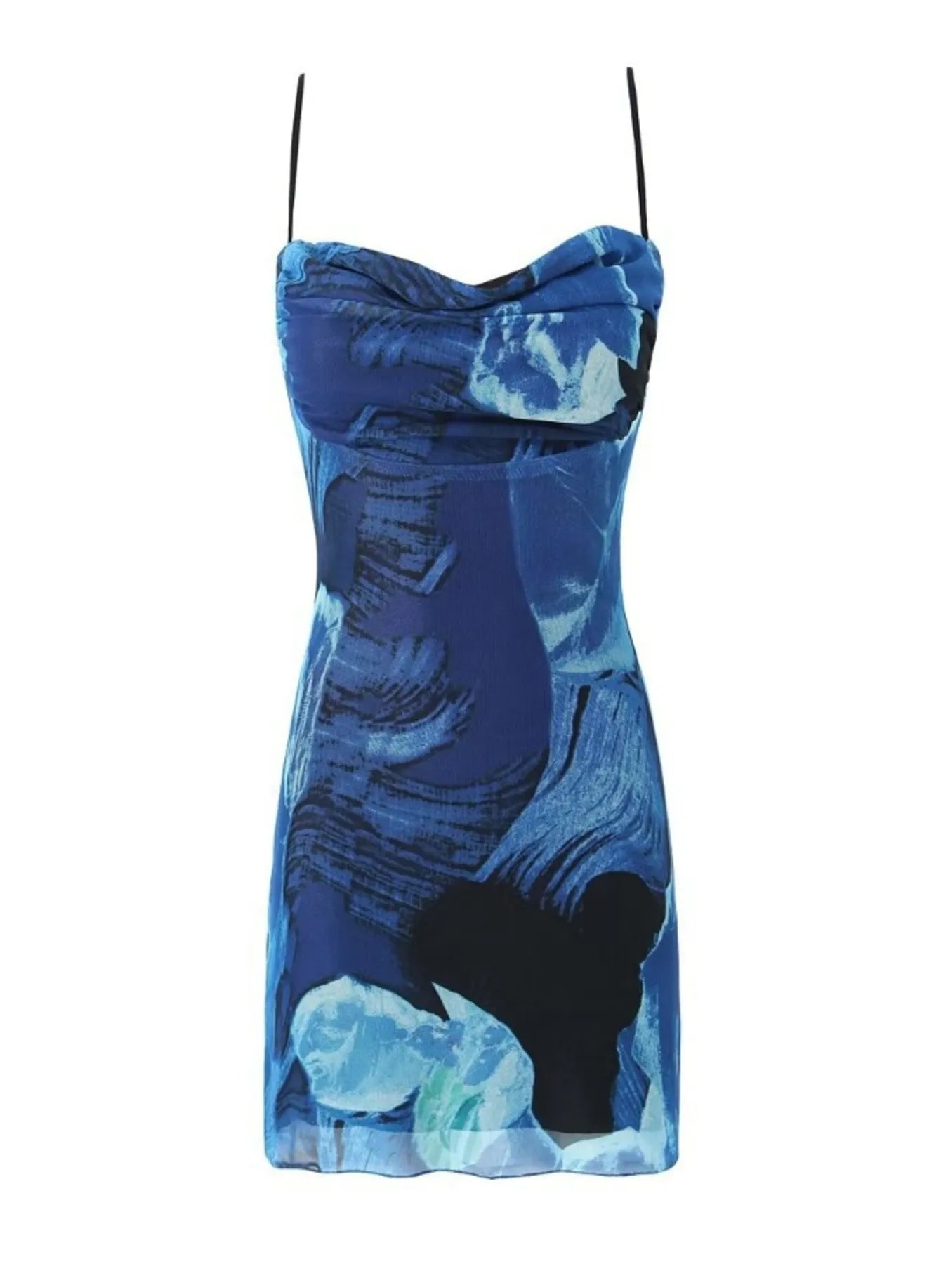 Printed Bodycon Cami Dress - Be Bliss Boutique