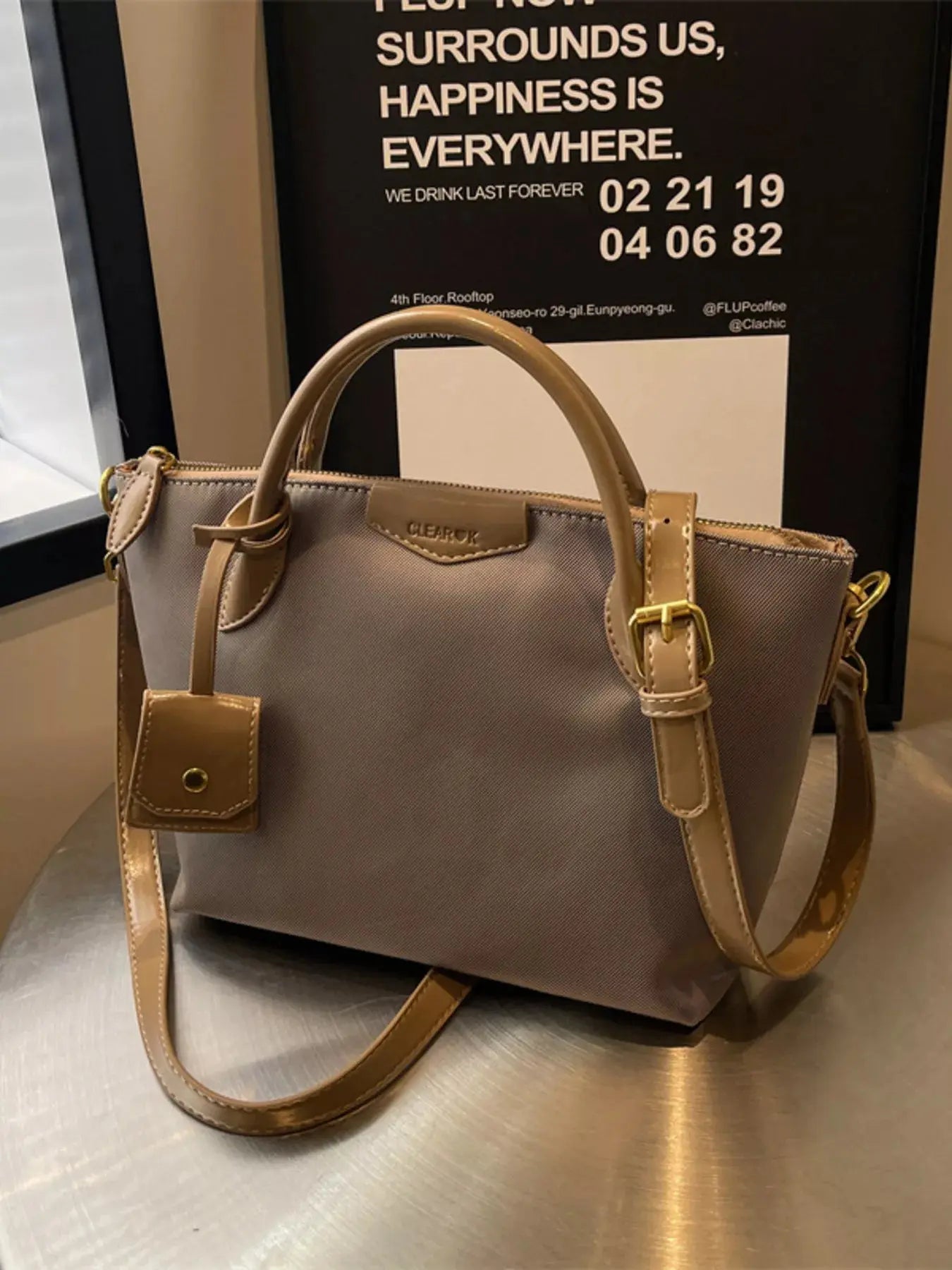 Top Handle Crossbody Bag - Be Bliss Boutique