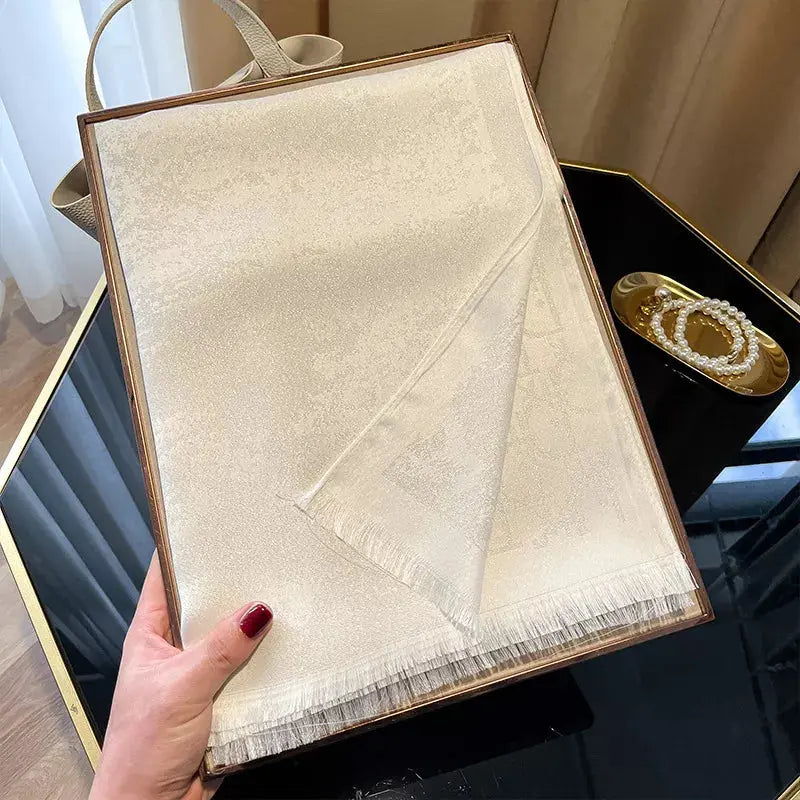 Raw Hem Warm Womens Scarf - Be Bliss Boutique