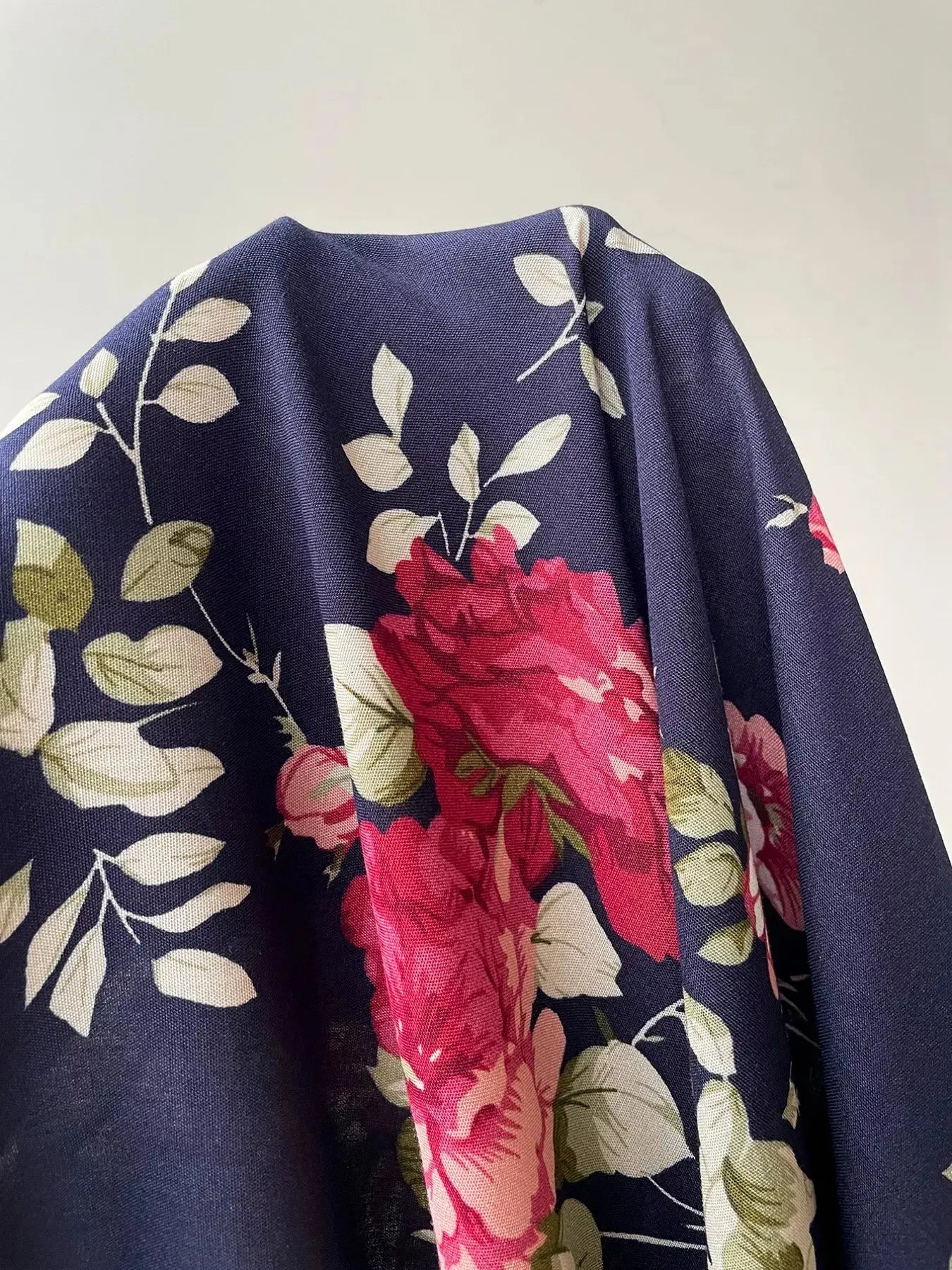 Plus Size Floral Print Short Sleeve V Neck Dress - Be Bliss Boutique