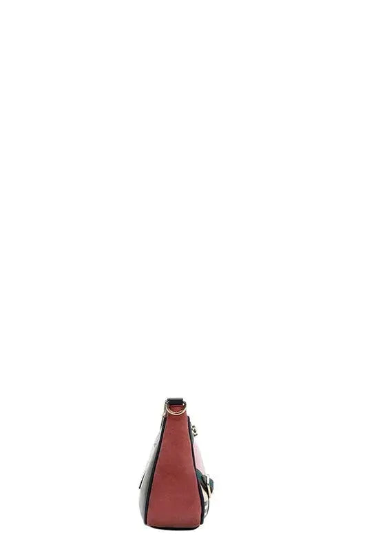 Nicole Lee USA Crescent Shaped Crossbody Bag - Be Bliss Boutique