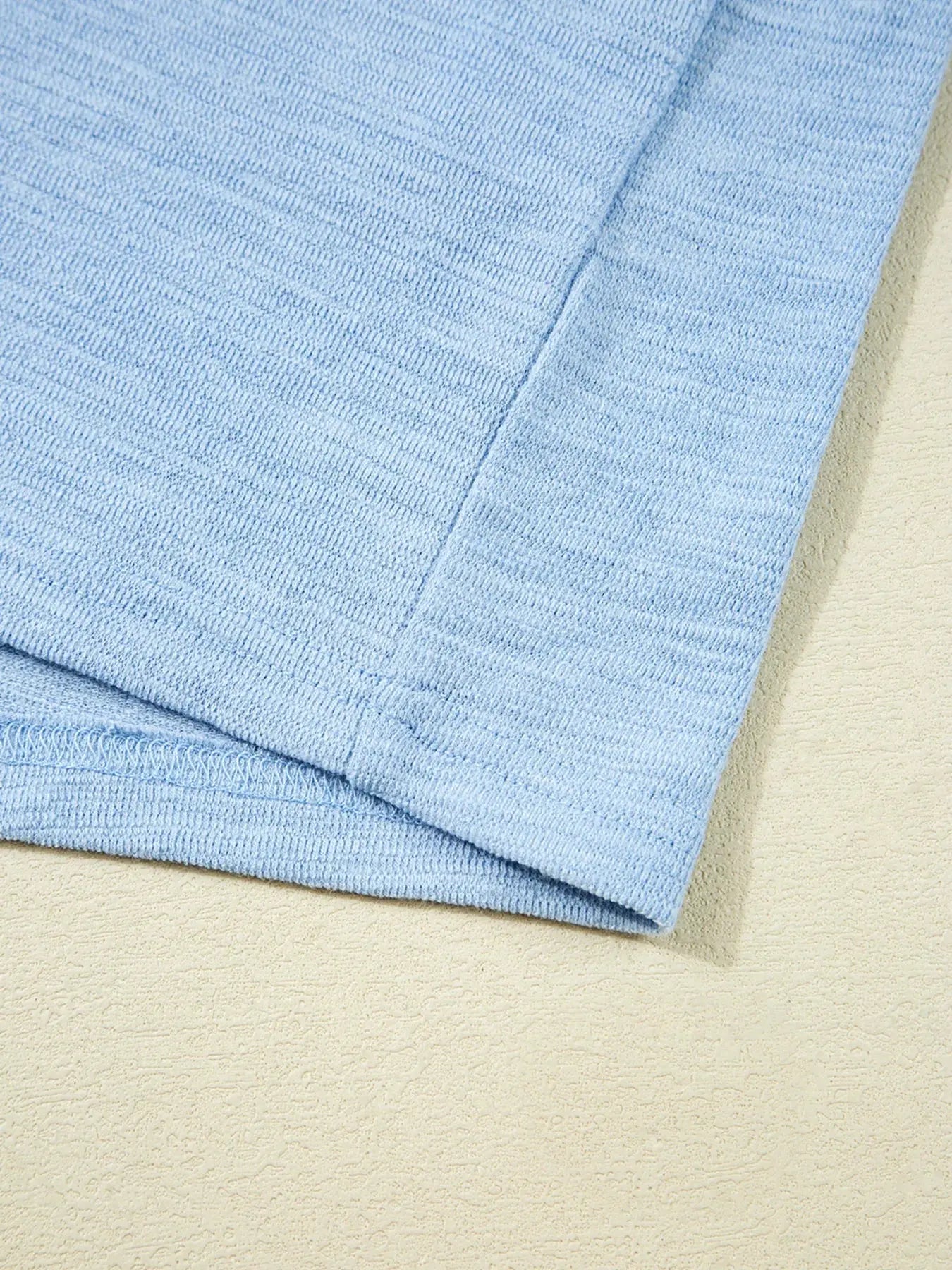 Solid Color Batwing Long Sleeve Top - Be Bliss Boutique