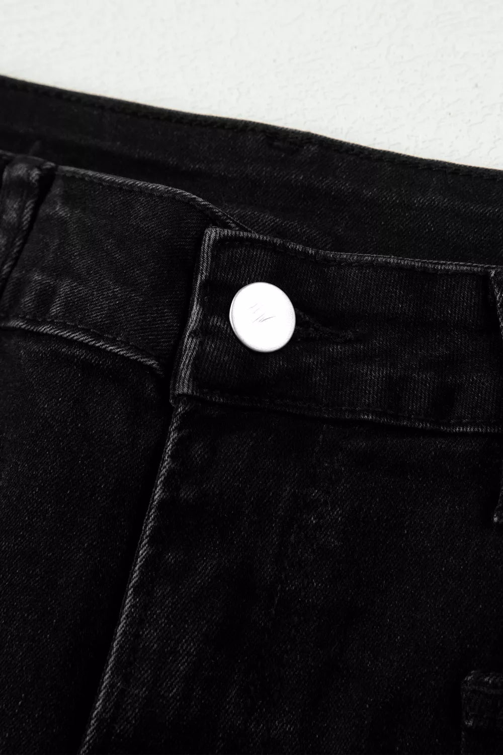 Raw Hem Cropped Straight Leg Jeans - Be Bliss Boutique