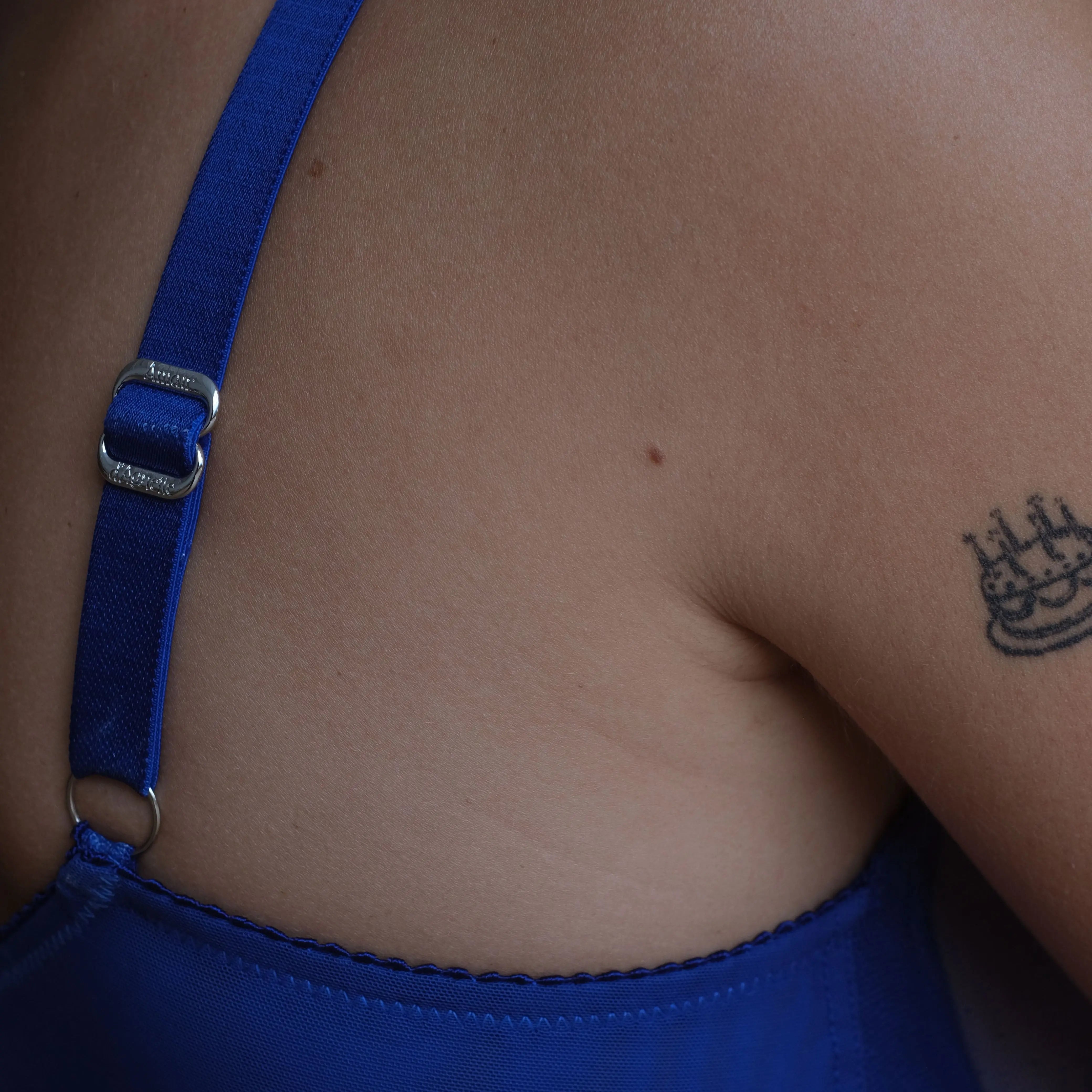 Kim High Neck Sheer Lace Underwire Bra - Be Bliss Boutique