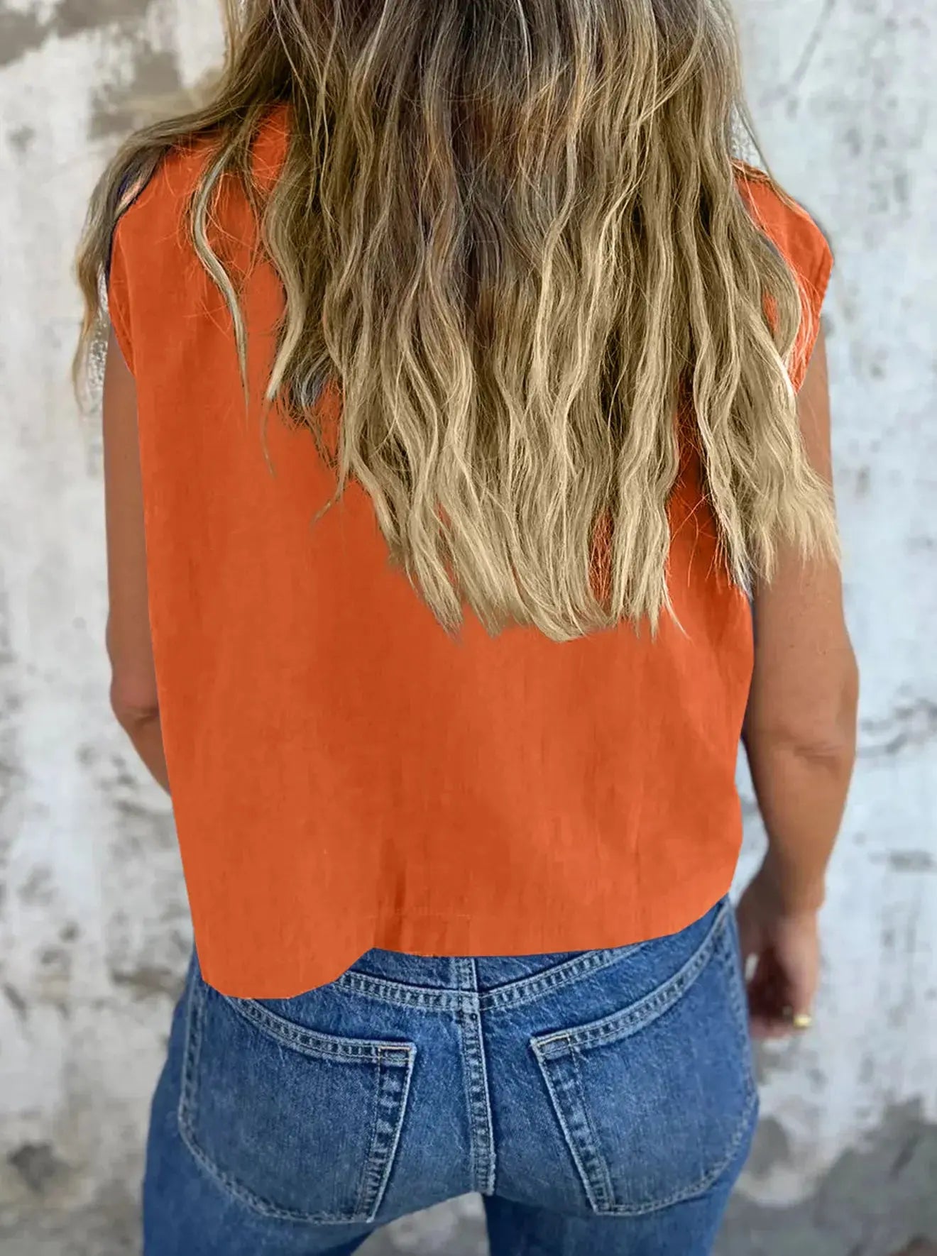 Full Size Cap Sleeve Button Down Linen Shirt - Be Bliss Boutique