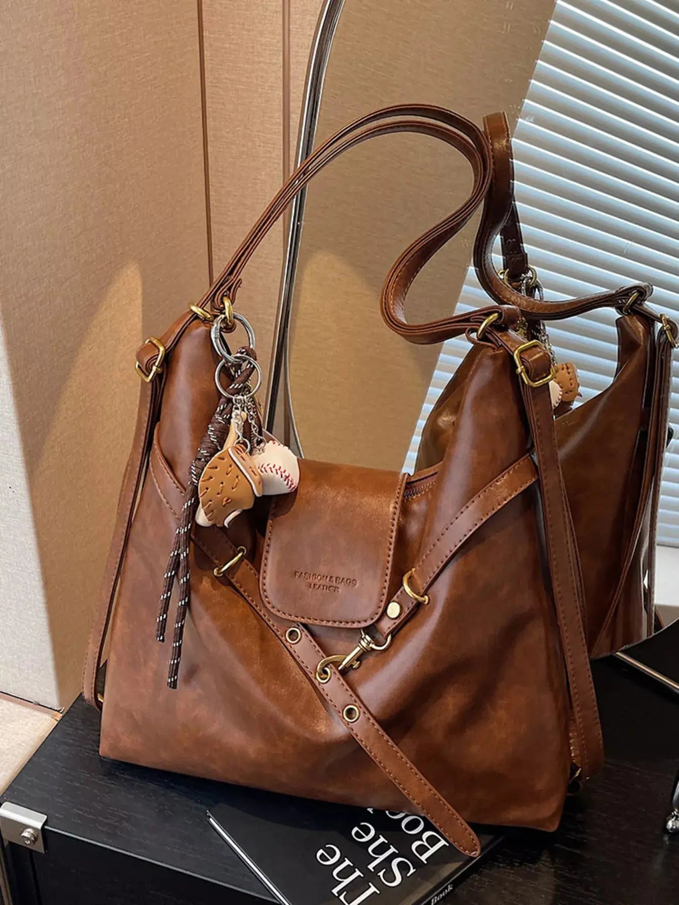 Adjustable Strap Convertible Bag - Be Bliss Boutique