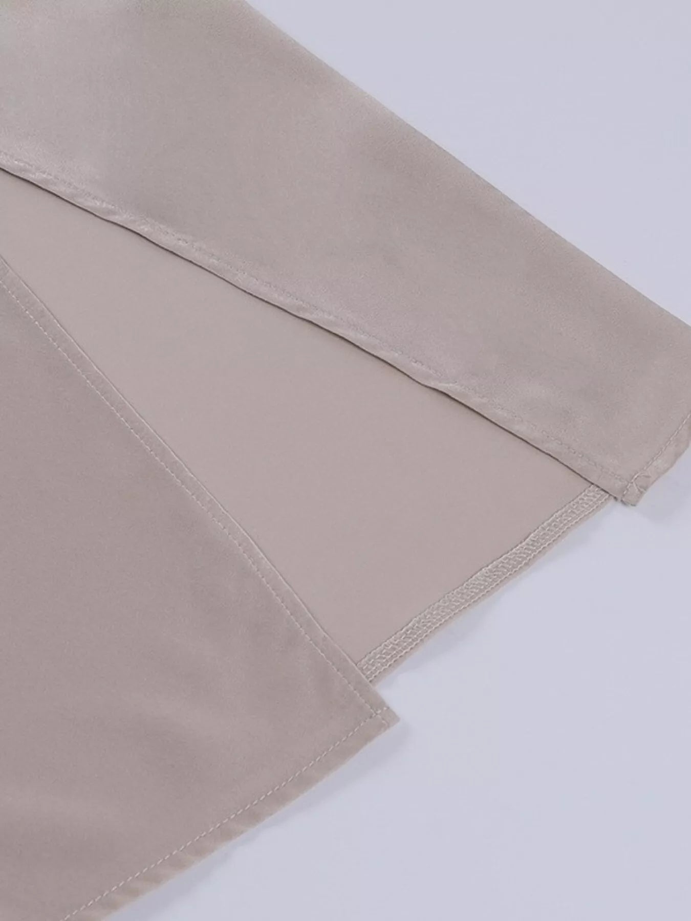 Ruched Slit Spaghetti Strap Dress - Be Bliss Boutique