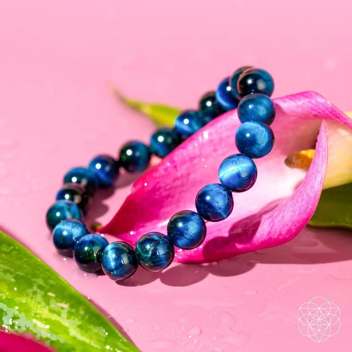 Hawk’s Focus – Royal Blue Tigers Eye Bracelet - Be Bliss Boutique