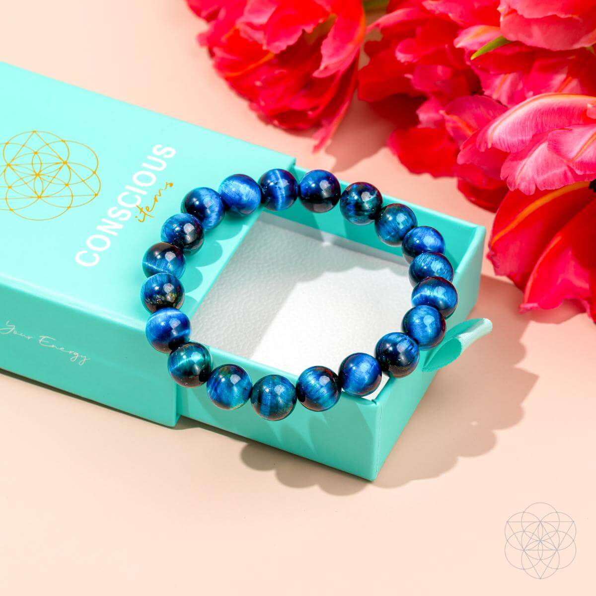 Hawk’s Focus – Royal Blue Tiger’s Eye Bracelet - Be Bliss Boutique