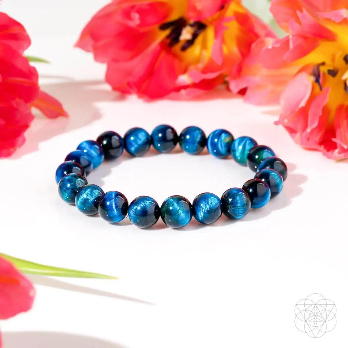Hawk’s Focus – Royal Blue Tigers Eye Bracelet - Be Bliss Boutique
