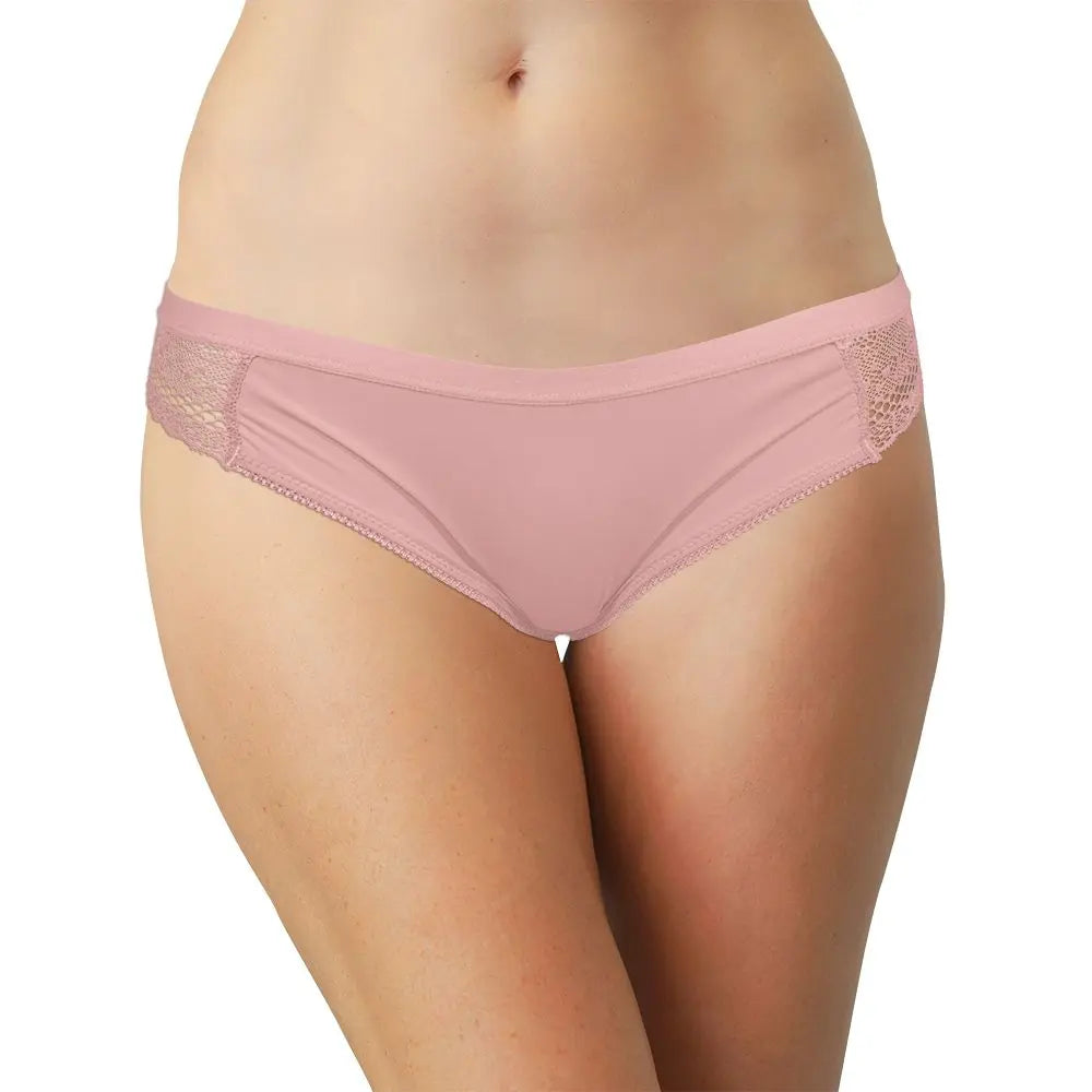 Microfiber Bikini with Lace Sides and Keyhole Back - Be Bliss Boutique