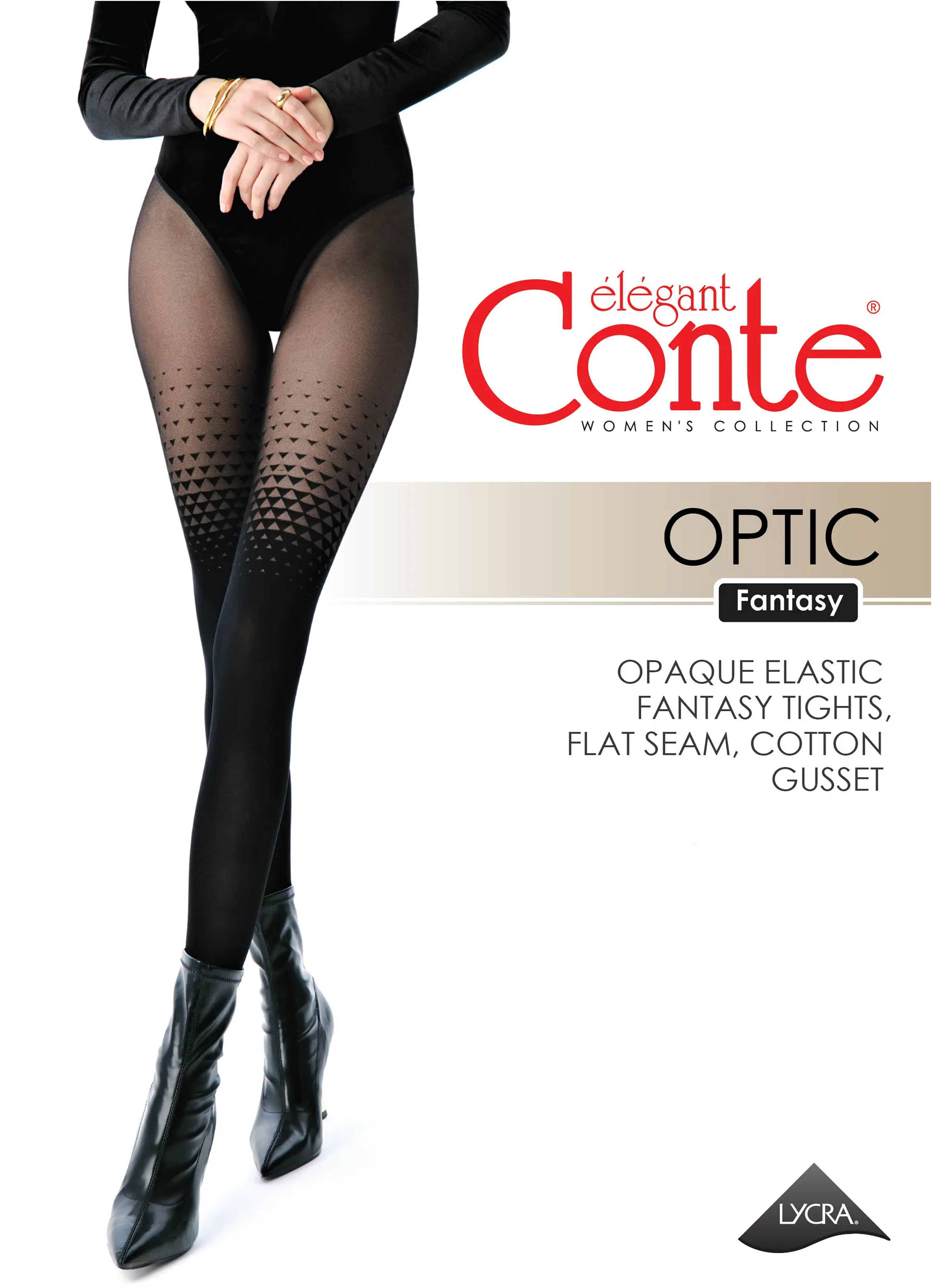 Fantasy Tights Conte Optic - Imitation Overknees - Be Bliss Boutique