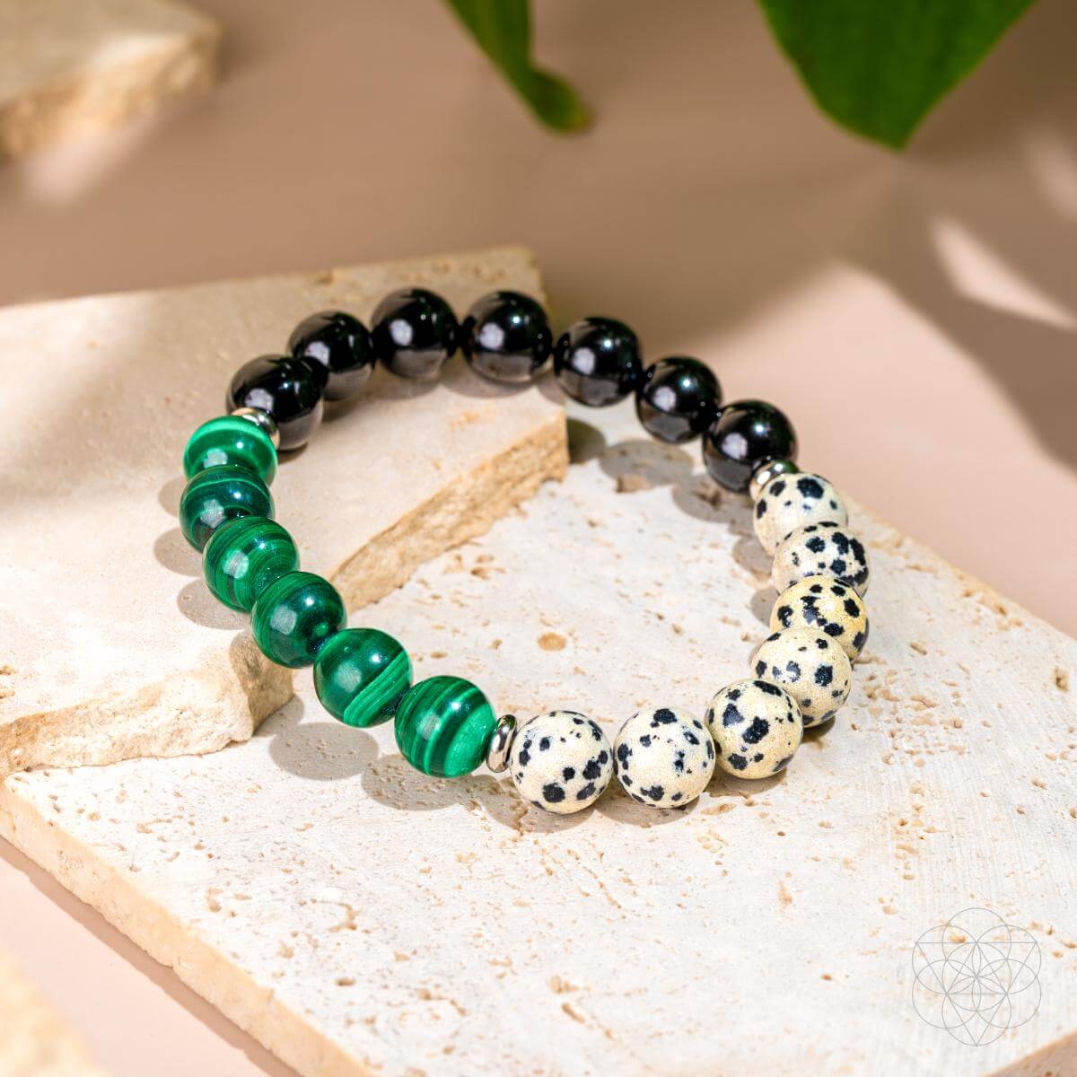 Soul Reset: Dalmatian Jasper Bracelet of Healing - Be Bliss Boutique