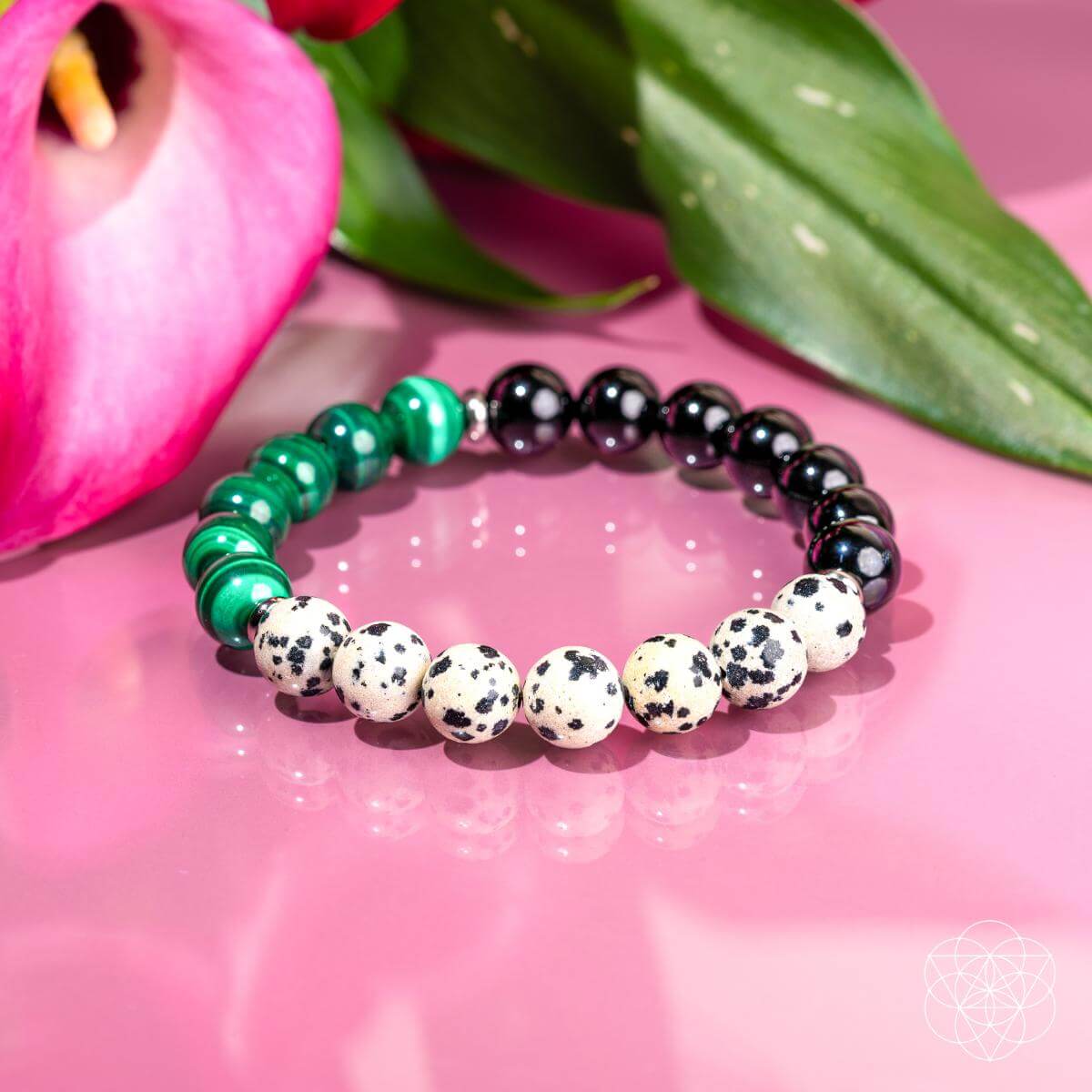 Soul Reset: Dalmatian Jasper Bracelet of Healing - Be Bliss Boutique