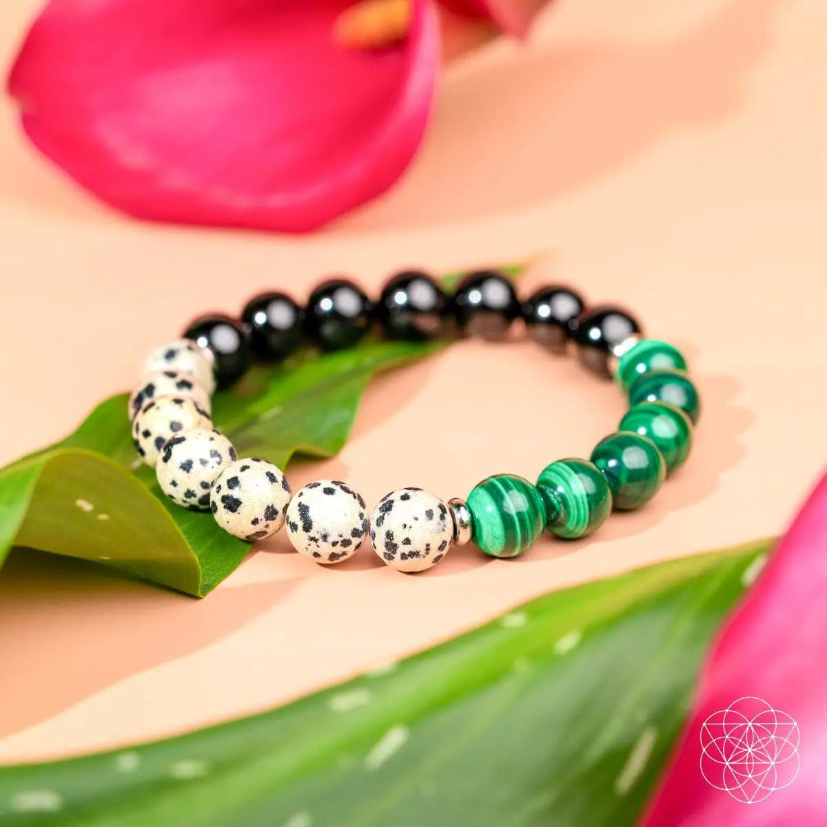 Soul Reset: Dalmatian Jasper Bracelet of Healing - Be Bliss Boutique