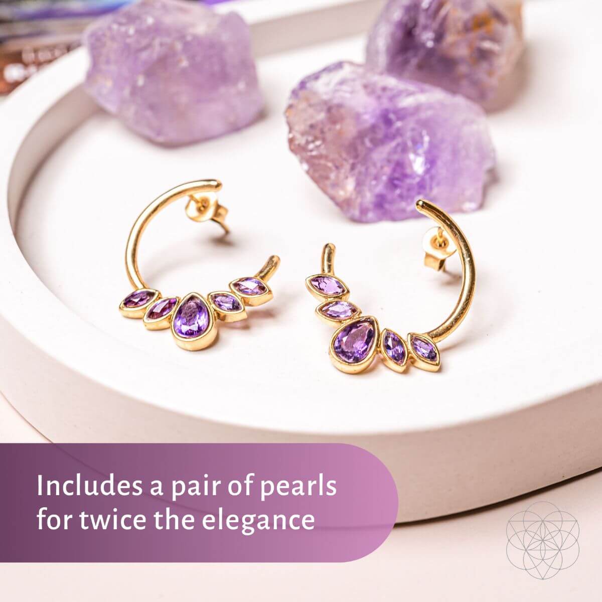 Soulful Celebration - Earrings of Joy (2 sets) - Be Bliss Boutique