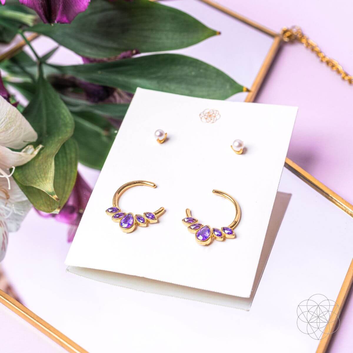 Soulful Celebration - Earrings of Joy (2 sets) - Be Bliss Boutique