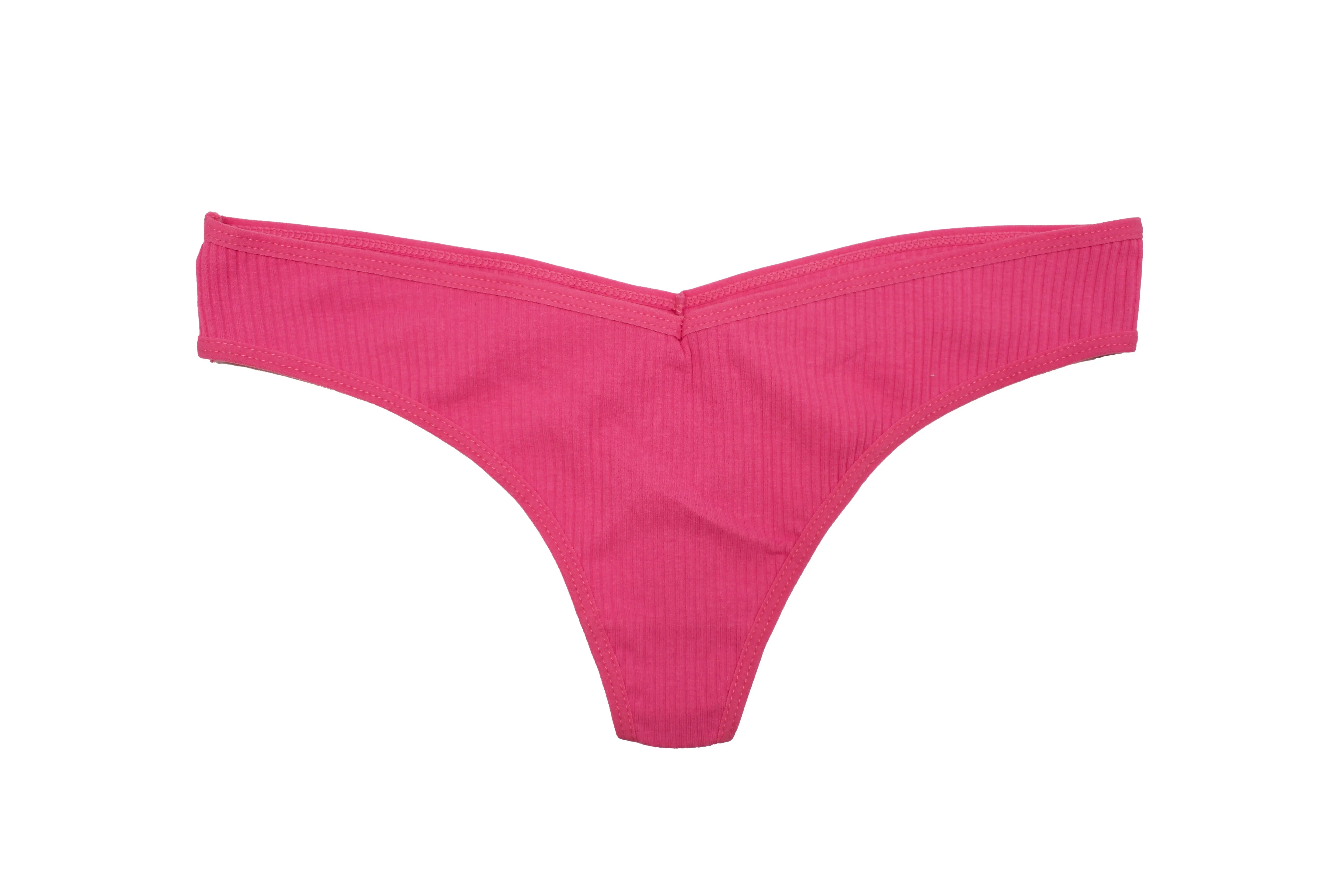Cotton Rib Thong - Be Bliss Boutique