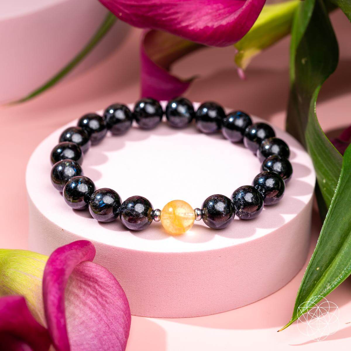 The Arfvedsonite Deep Healing Bracelet - Be Bliss Boutique