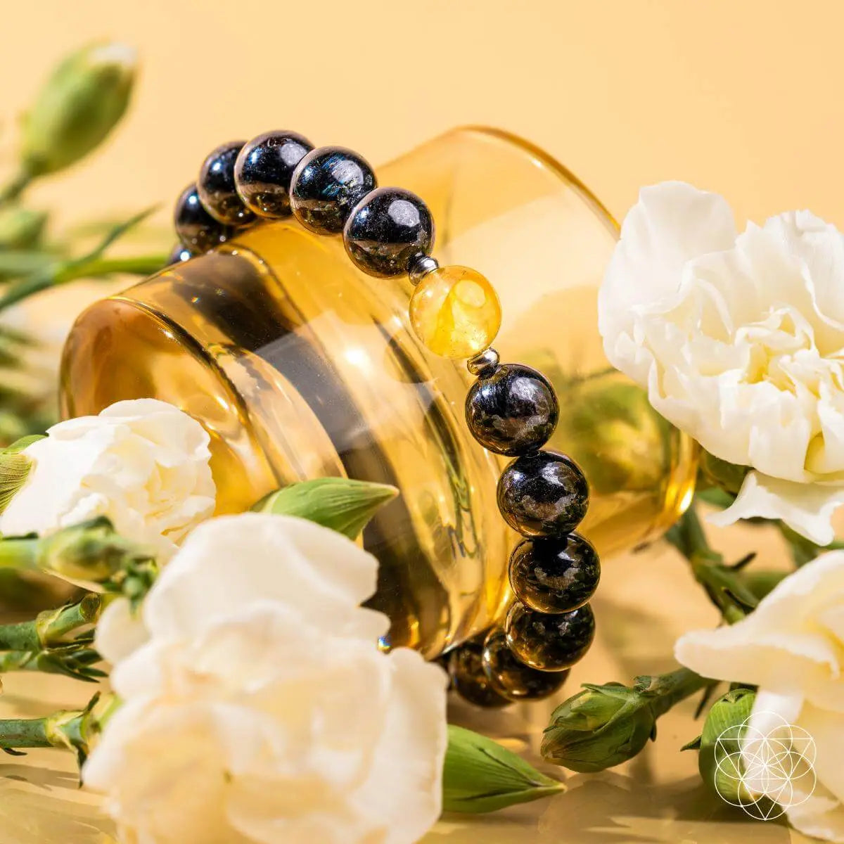 The Arfvedsonite Deep Healing Bracelet - Be Bliss Boutique