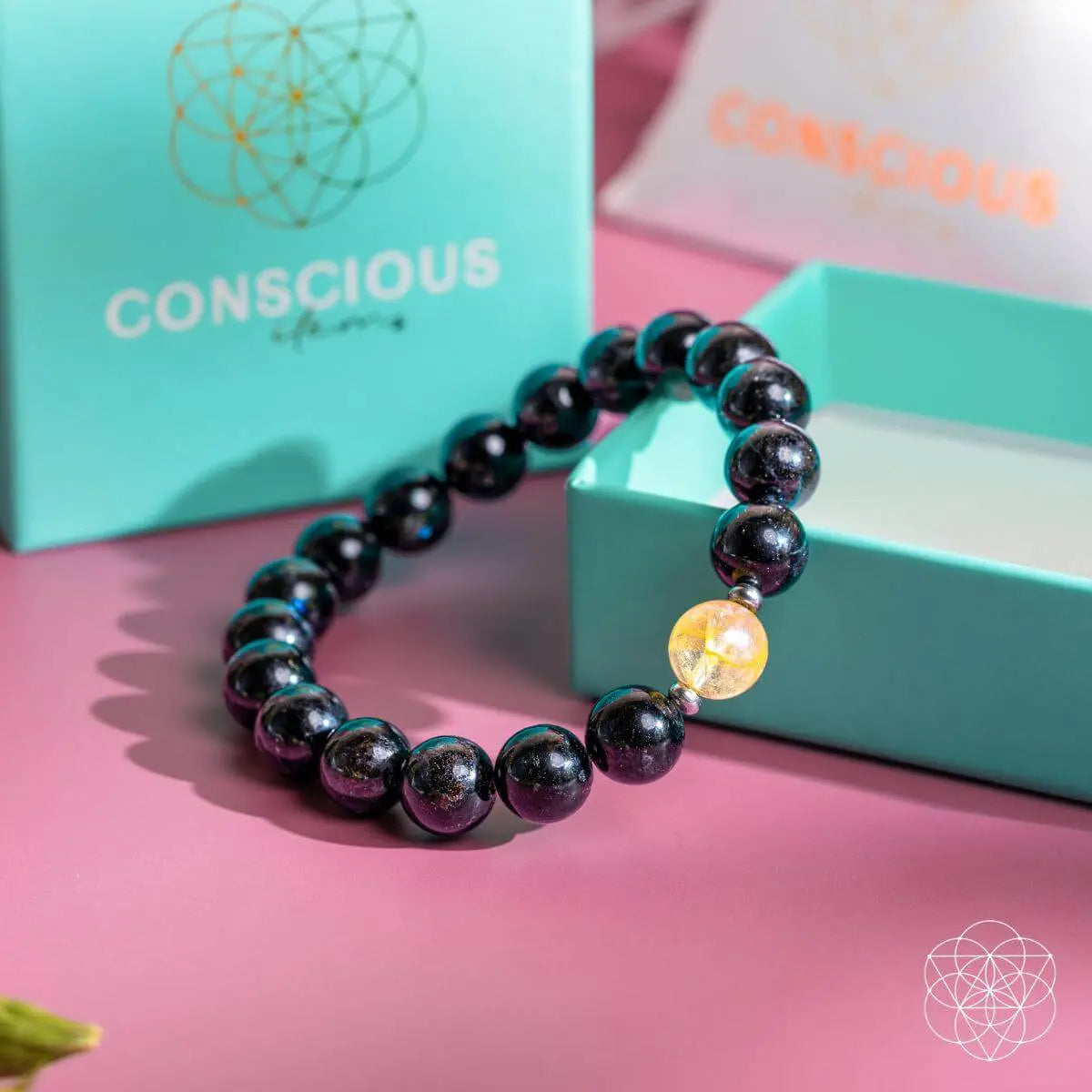 The Arfvedsonite Deep Healing Bracelet - Be Bliss Boutique