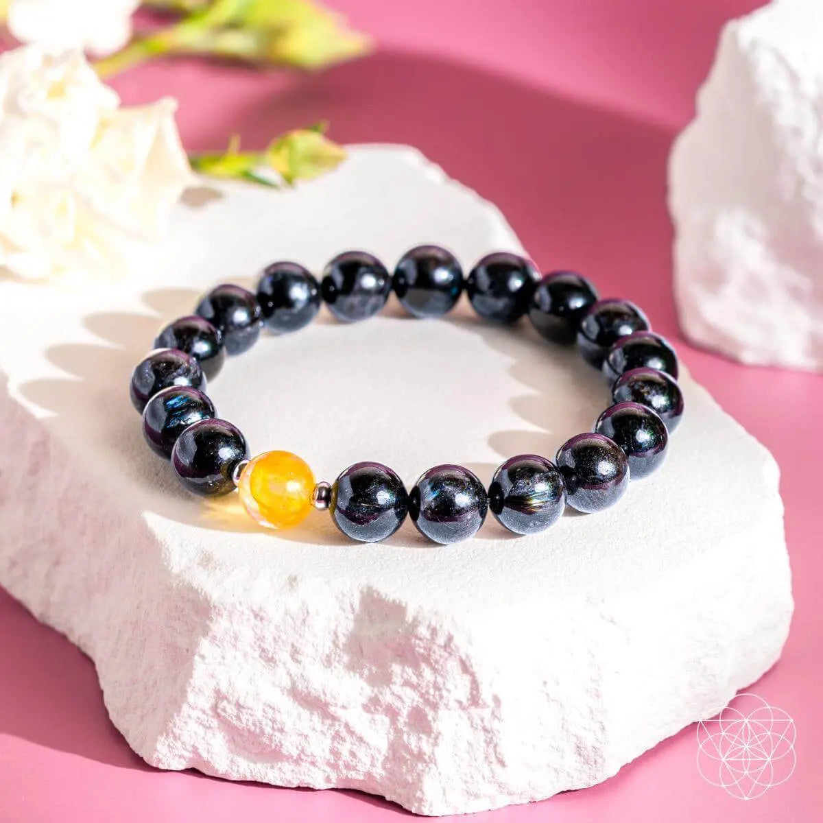 The Arfvedsonite Deep Healing Bracelet - Be Bliss Boutique