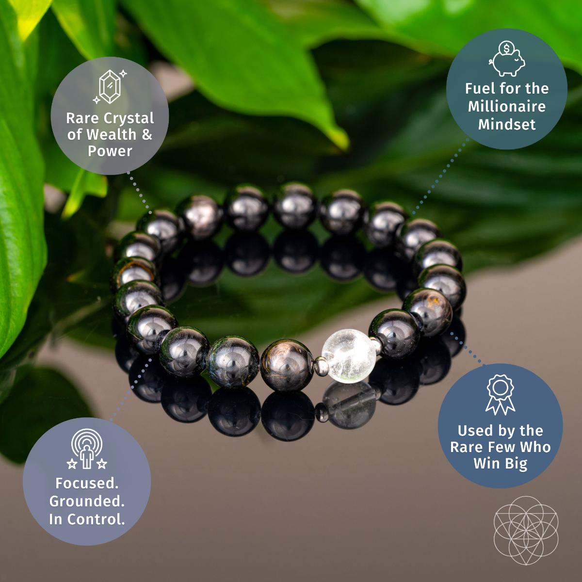 The Hypersthene Millionaire Manifestation Bracelet - Be Bliss Boutique