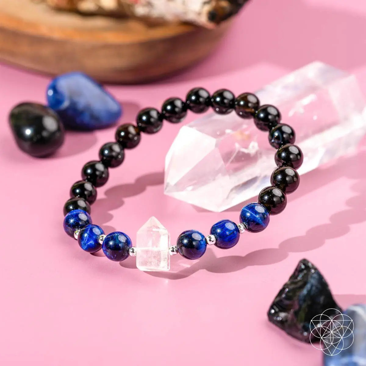 The Negativity Filter - Blue Tigers Eye Bracelet - Be Bliss Boutique
