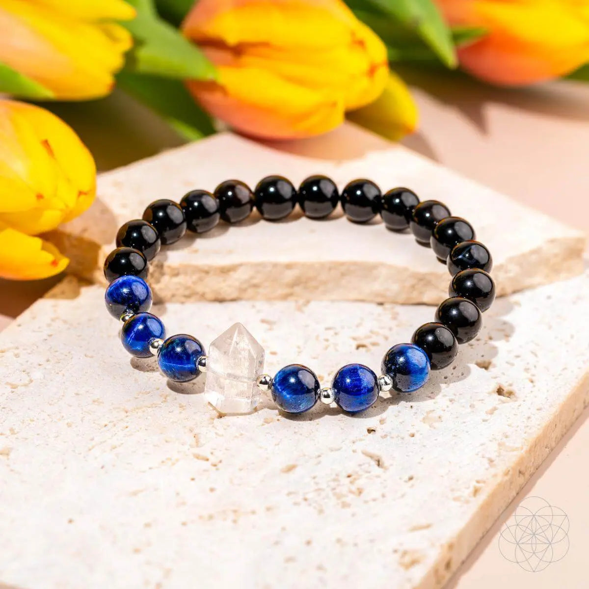 The Negativity Filter - Blue Tigers Eye Bracelet - Be Bliss Boutique