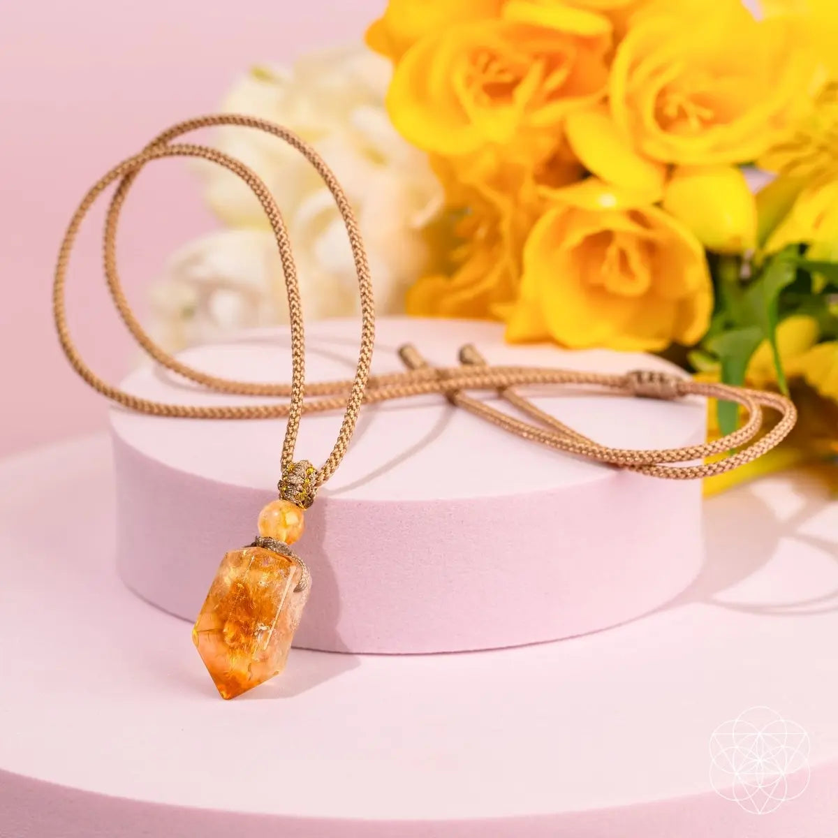 The Citrine aProsperity Pendant - Be Bliss Boutique