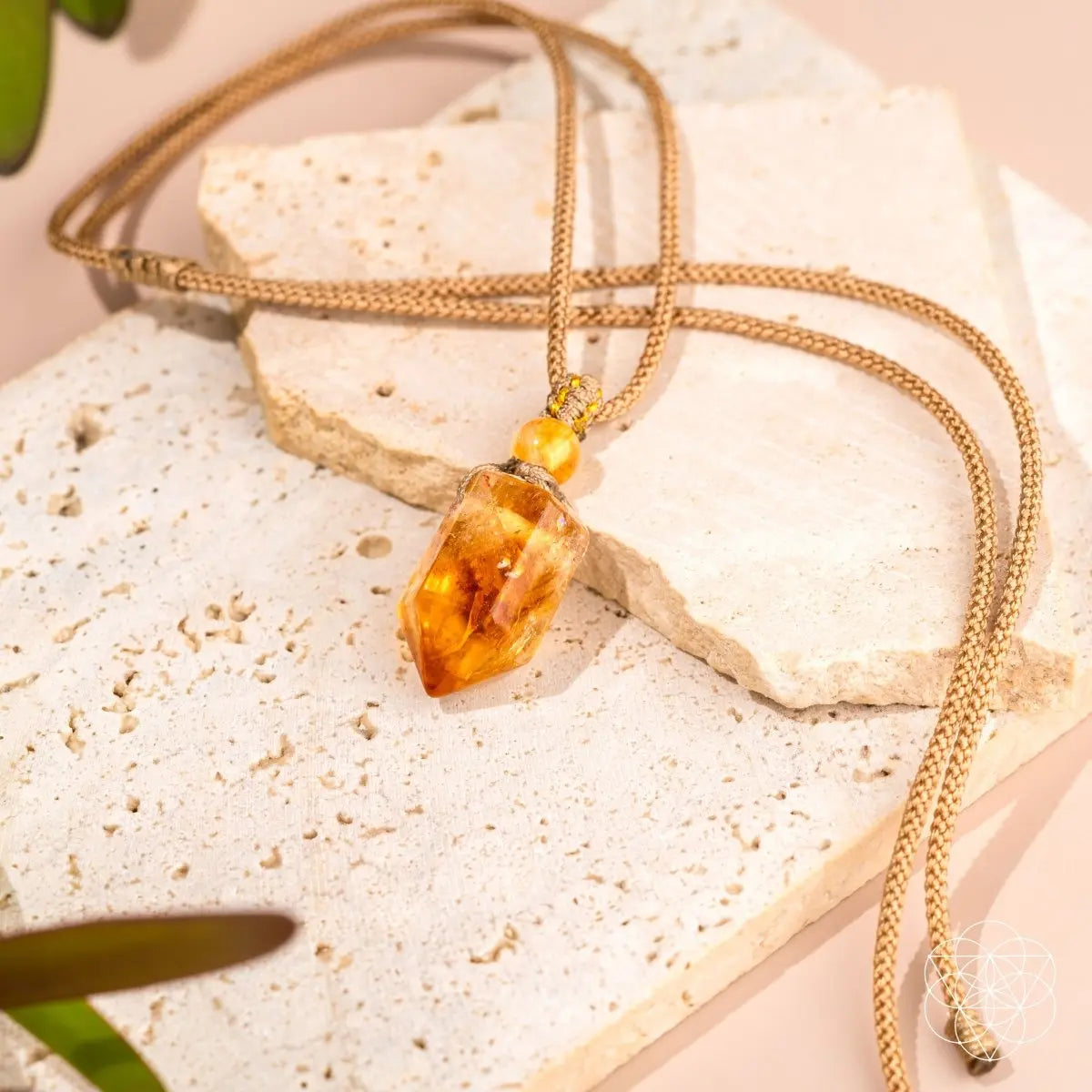 The Citrine aProsperity Pendant - Be Bliss Boutique